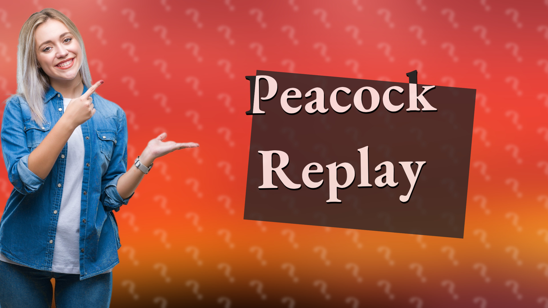 Peacock Replay