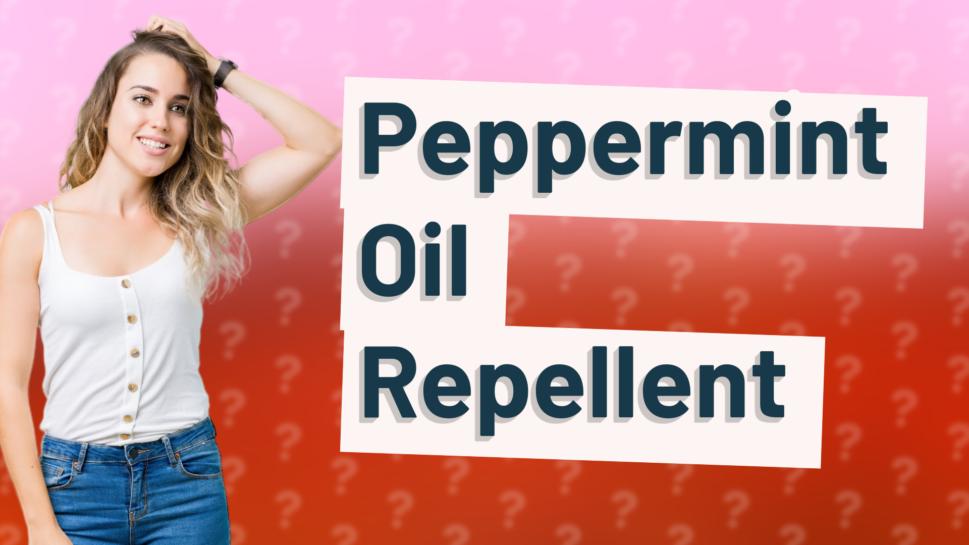 Peppermint Oil Repellent