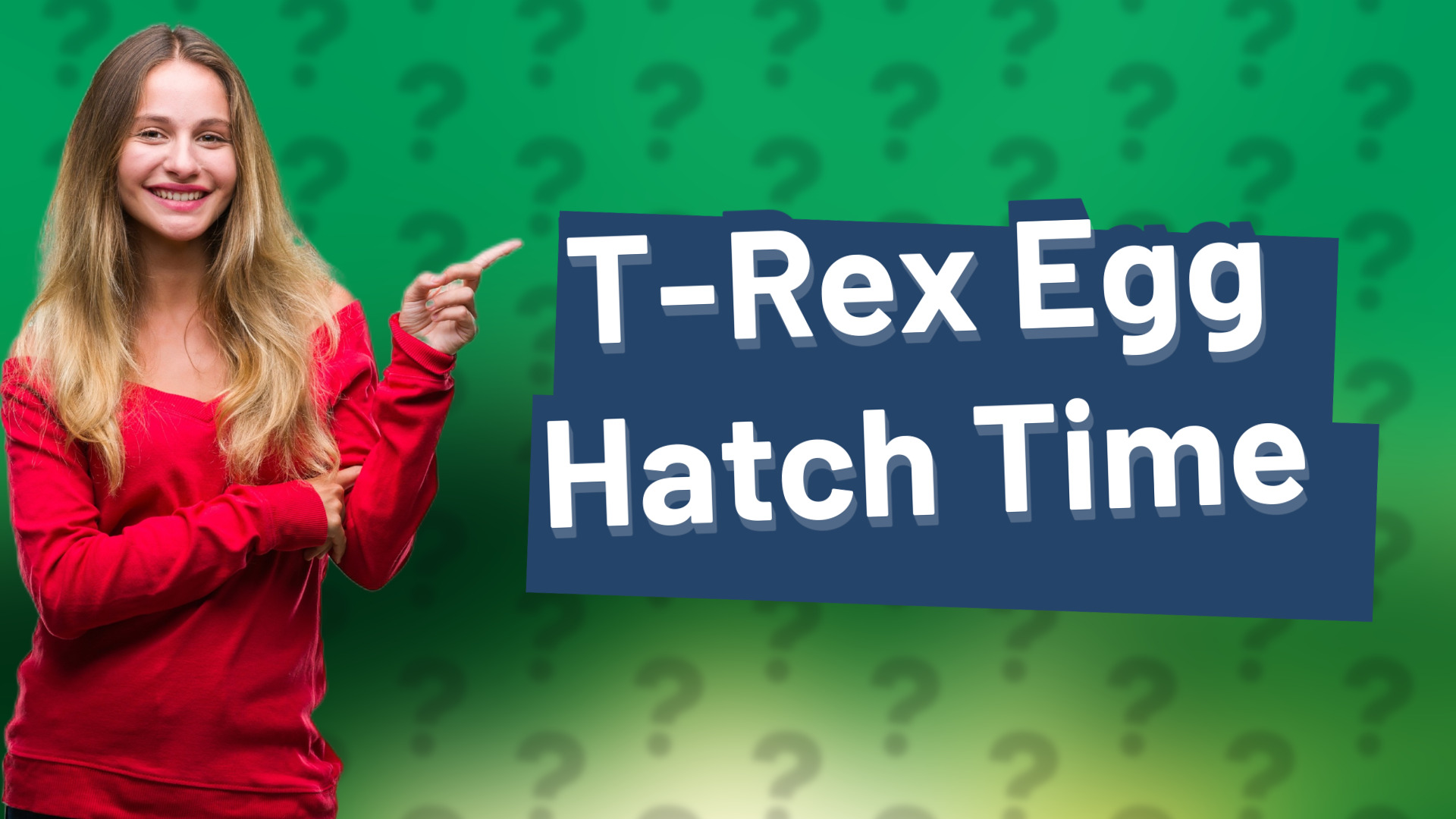 T-Rex Egg Hatch Time