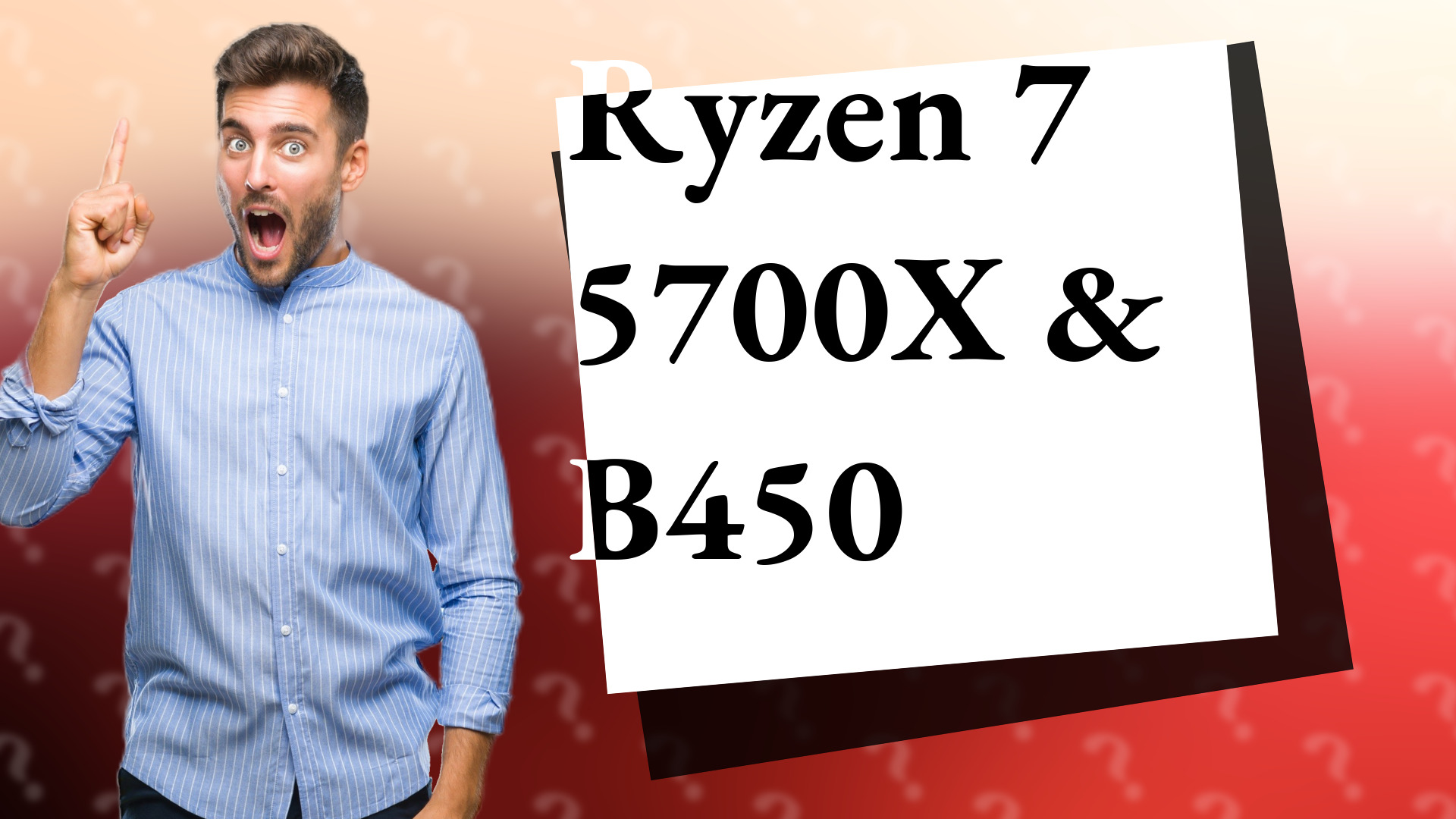 Ryzen 7 5700X & B450