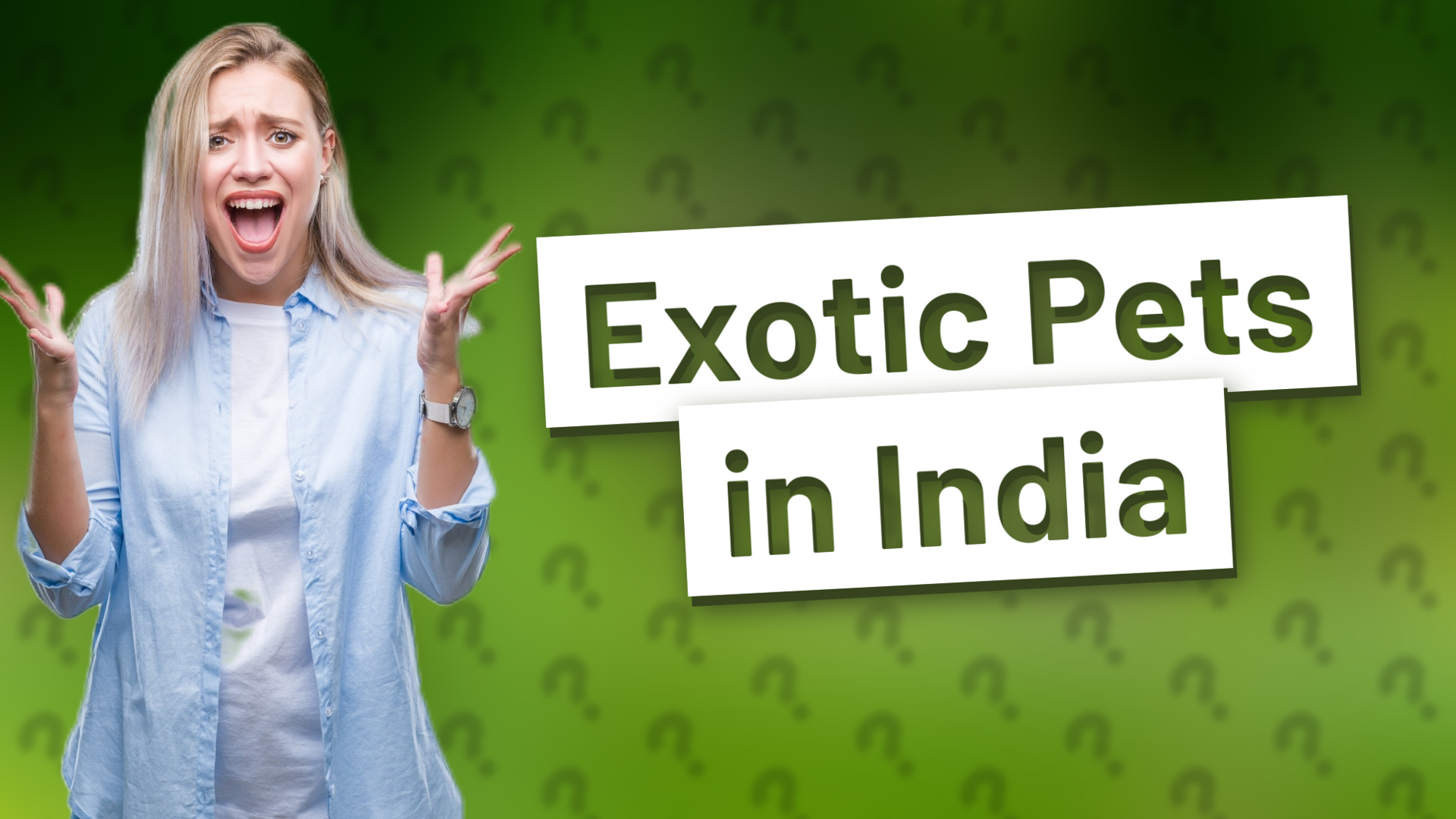 Exotic Pets in India