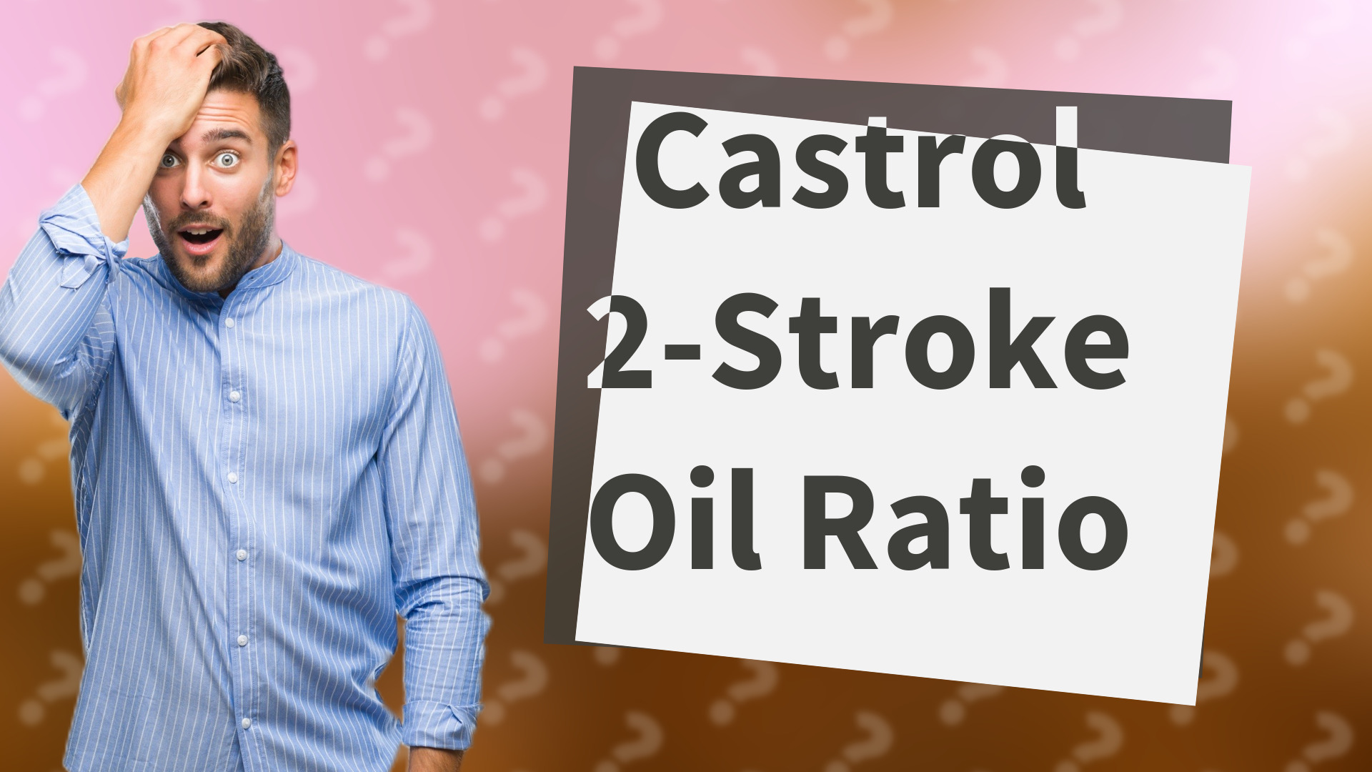 Castrol 2-Stroke Oil Ratio