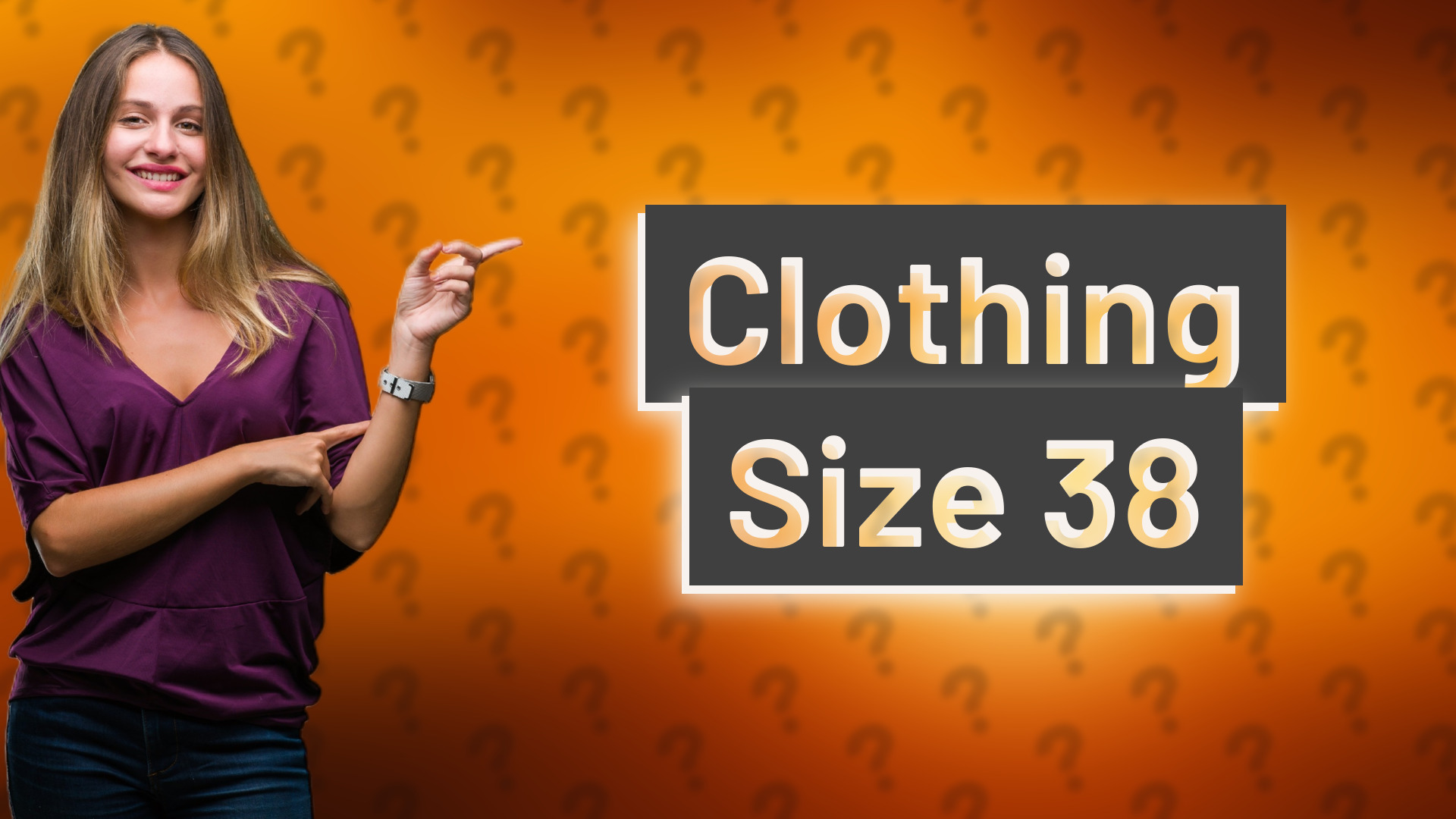 Clothing Size 38