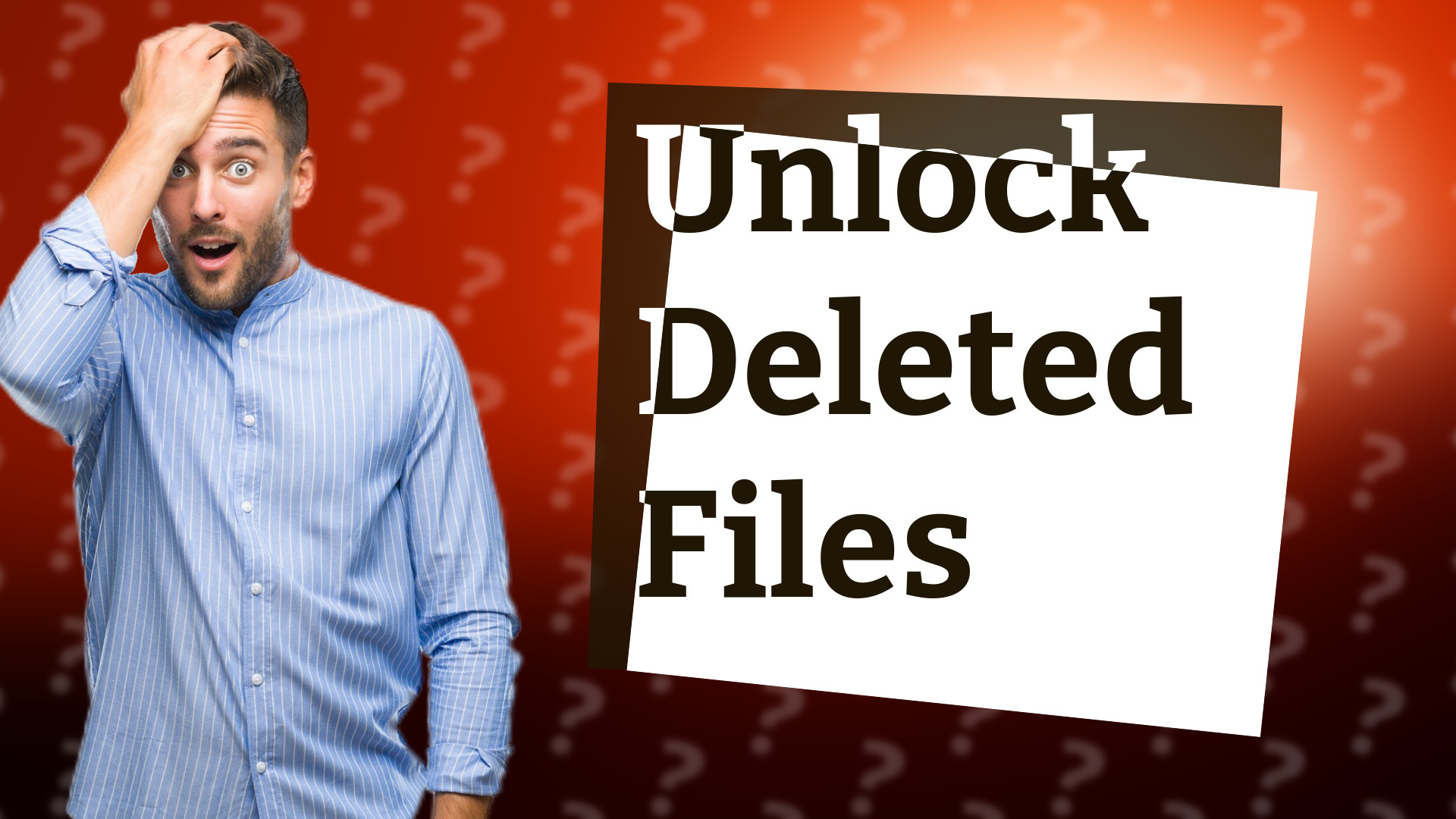 Unlock Deleted Files