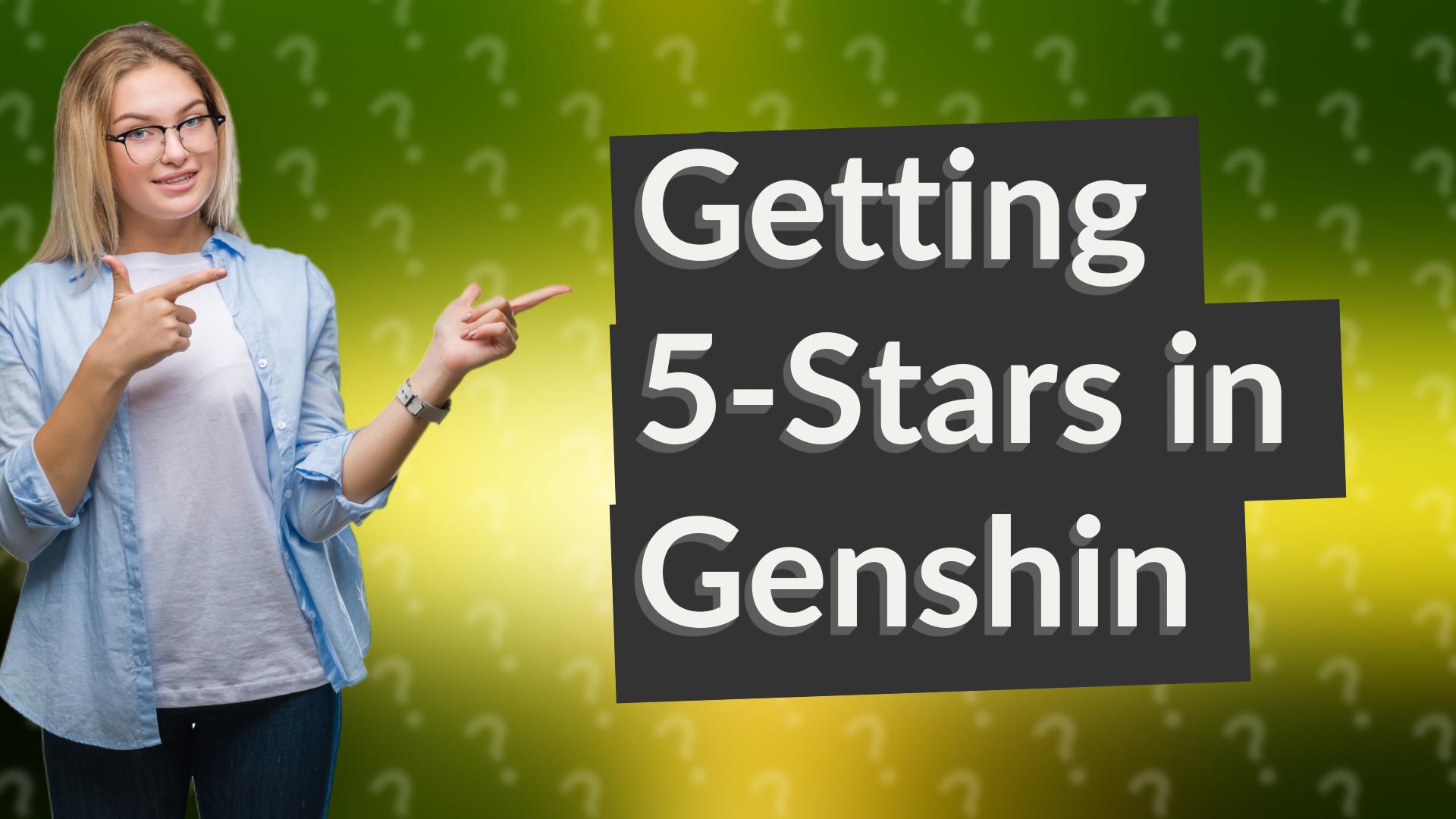 Getting 5-Stars in Genshin
