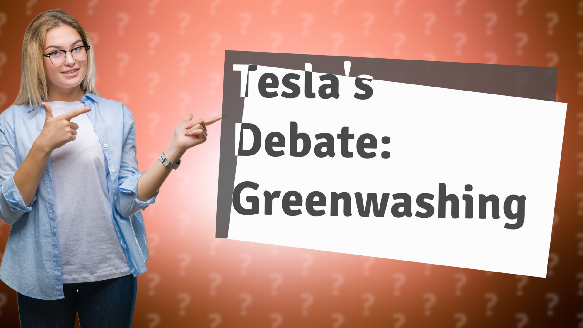 Tesla's Debate: Greenwashing