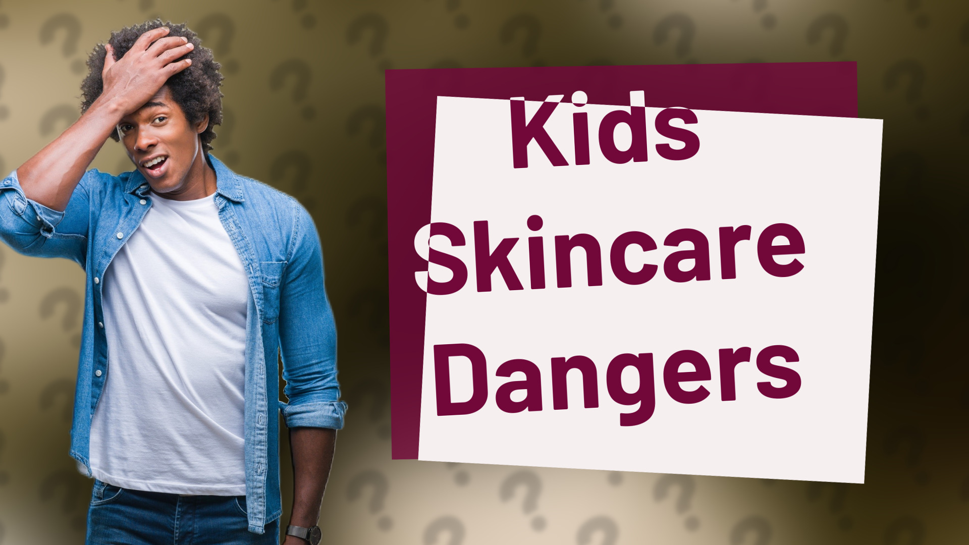 Kids Skincare Dangers