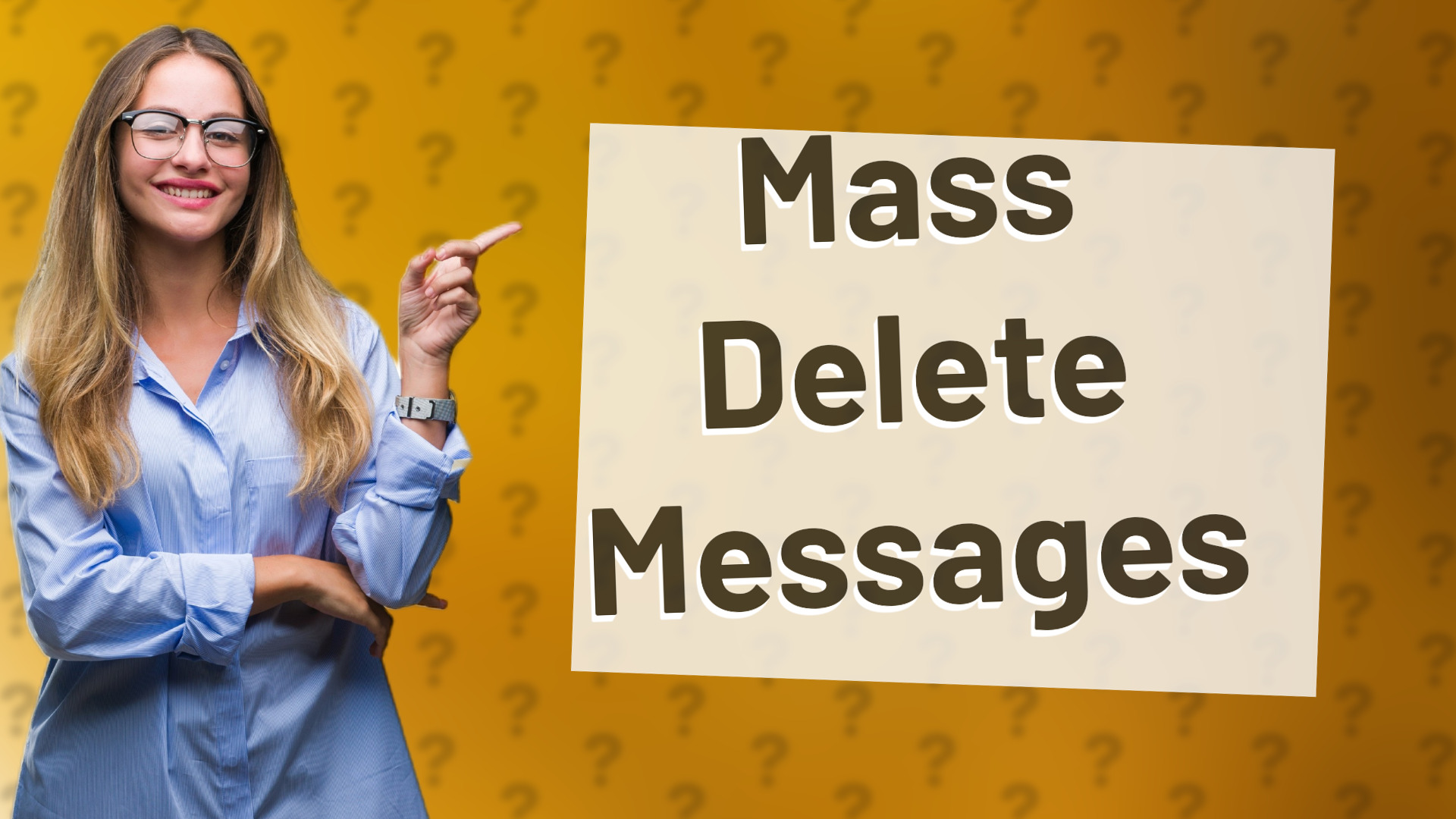 Mass Delete Messages