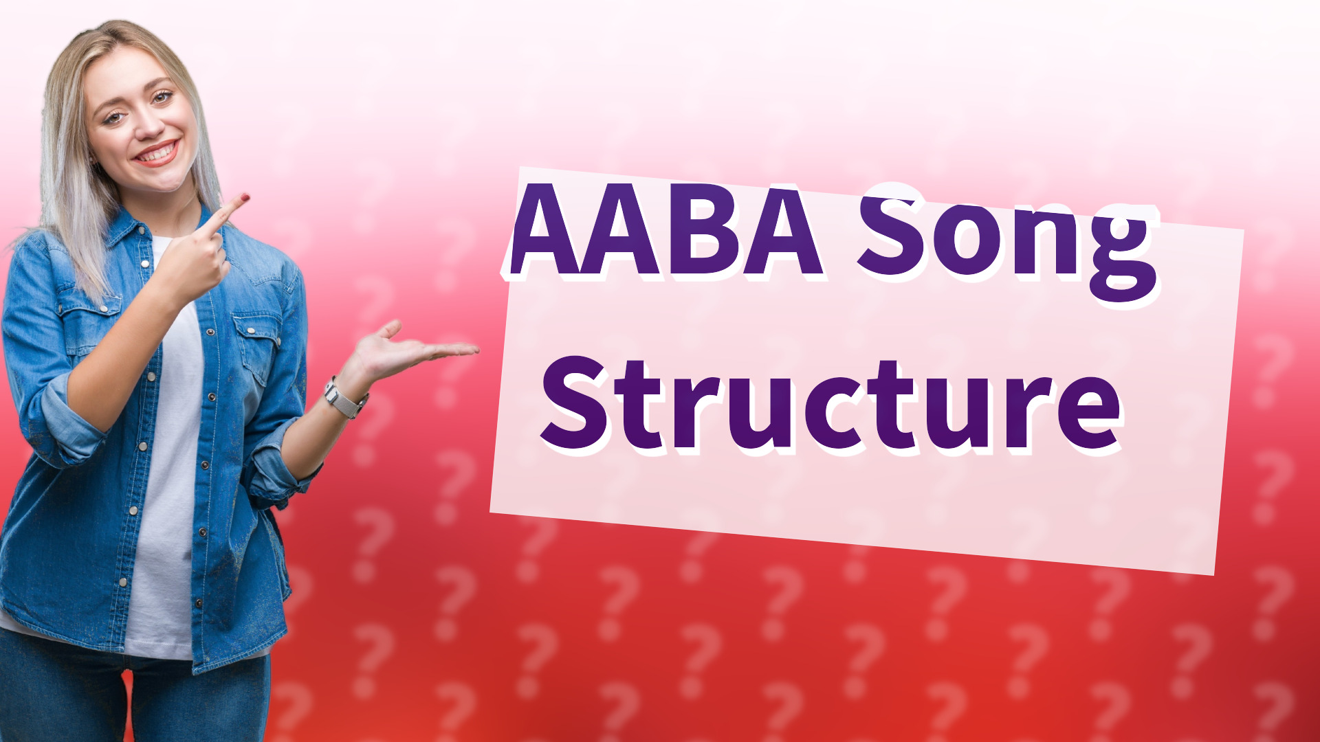 AABA Song Structure