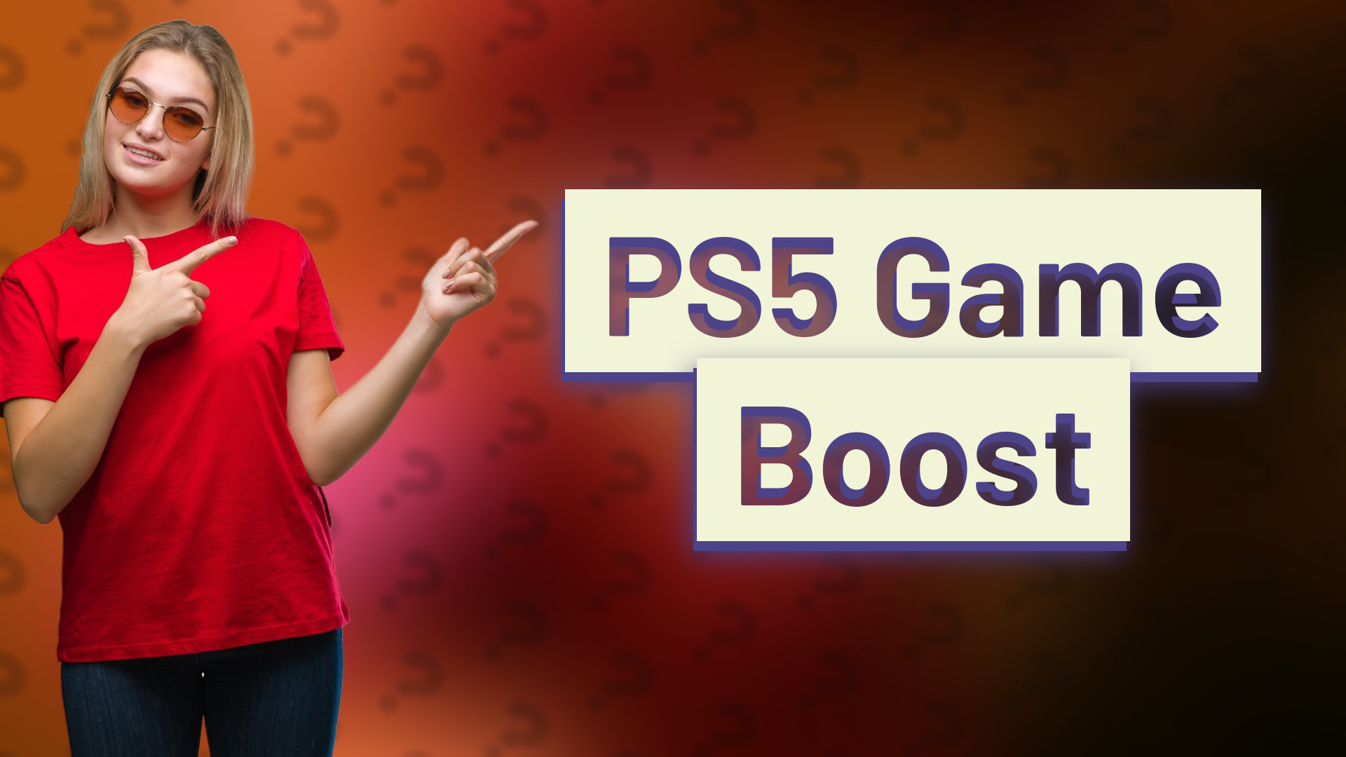 PS5 Game Boost