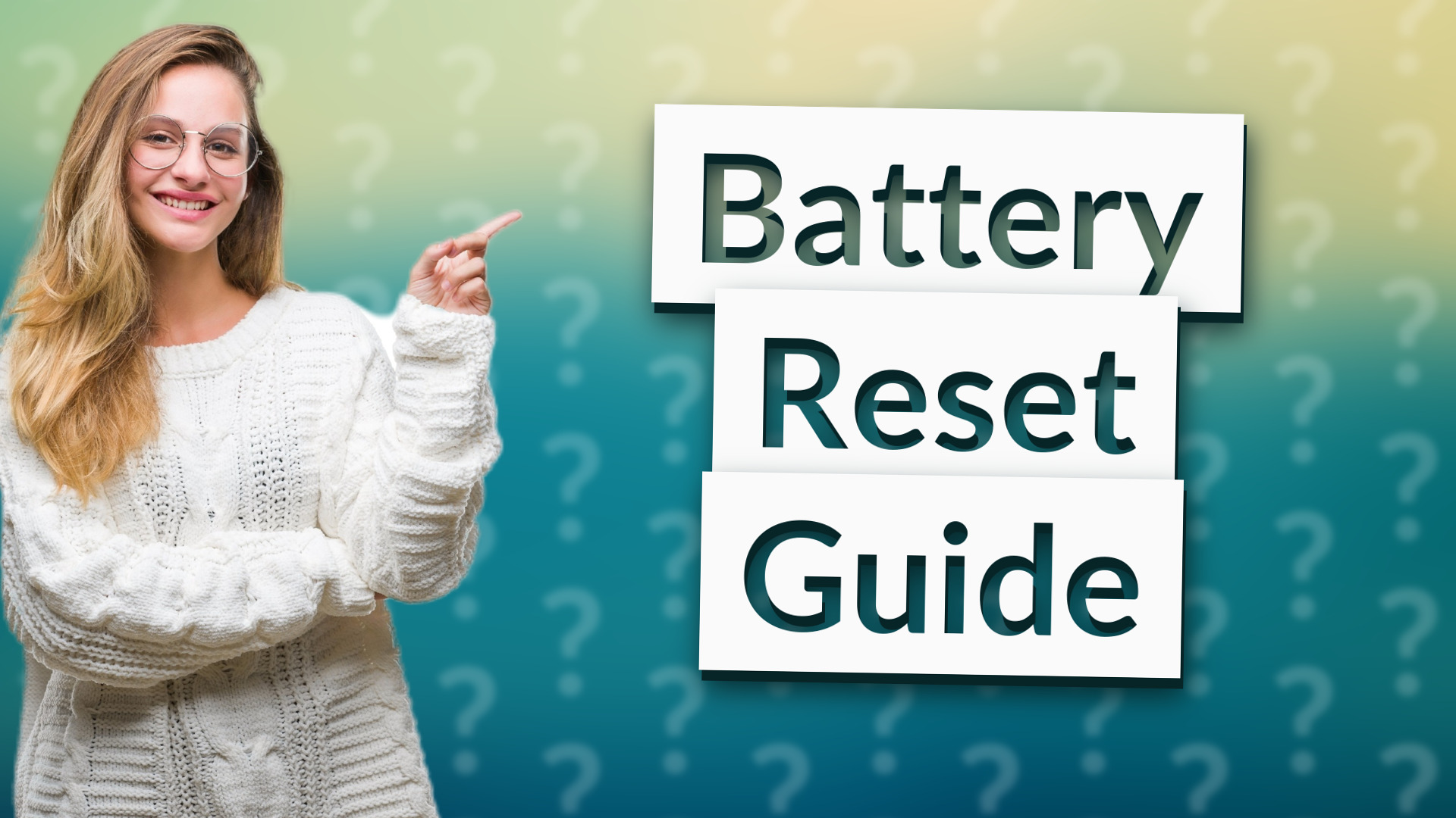 Battery Reset Guide