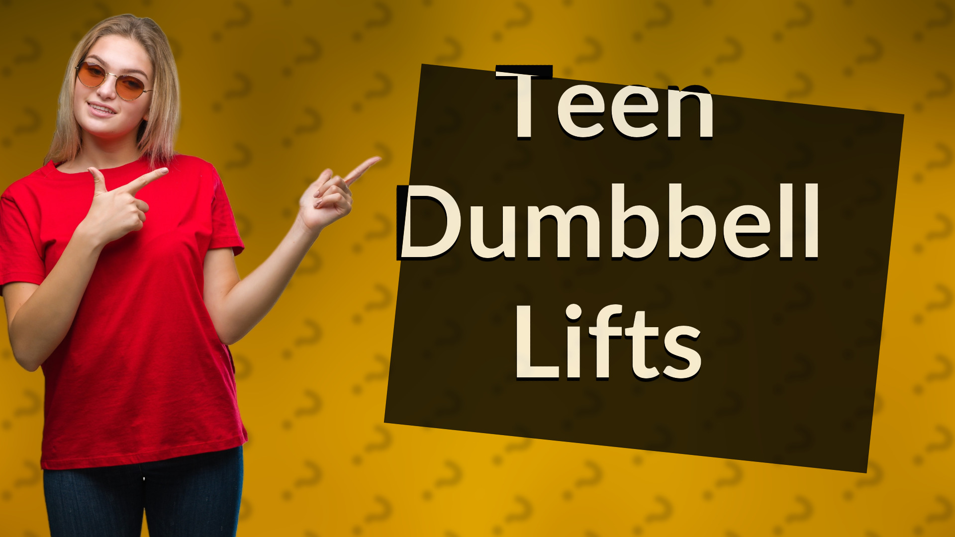 Teen Dumbbell Lifts