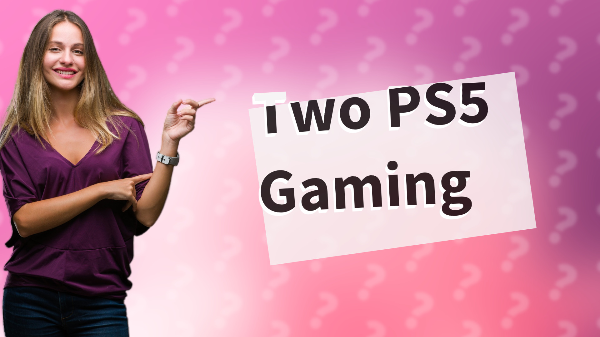 Two PS5 Gaming