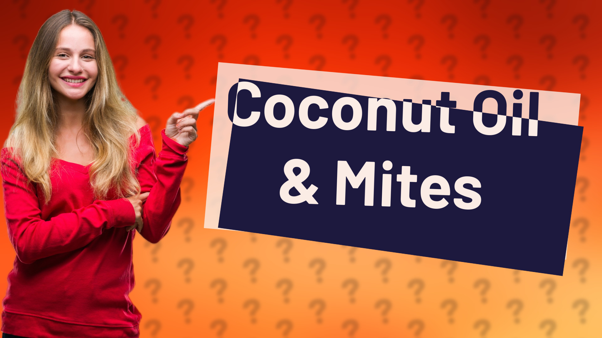 Coconut Oil & Mites