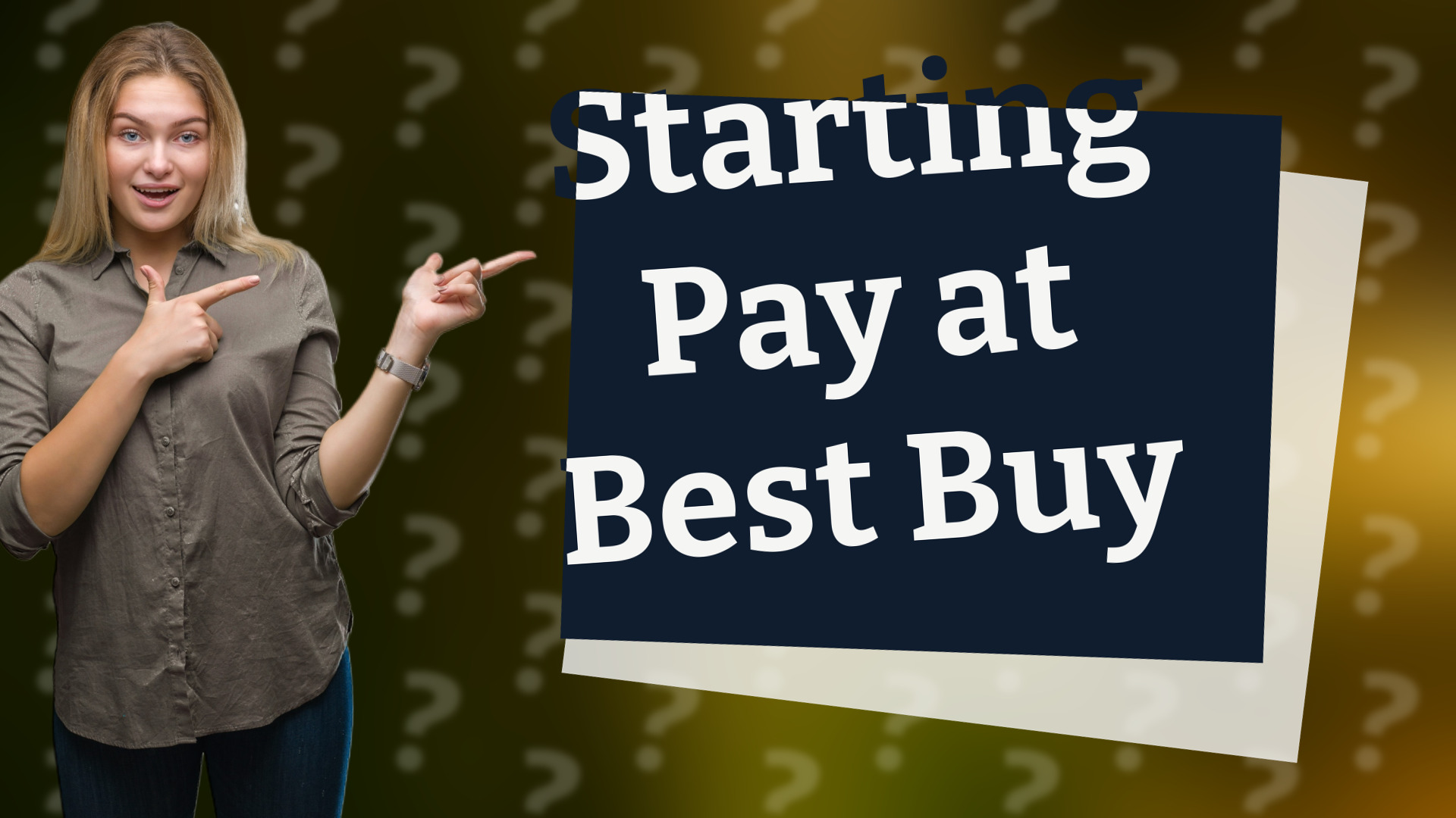 Starting Pay at Best Buy