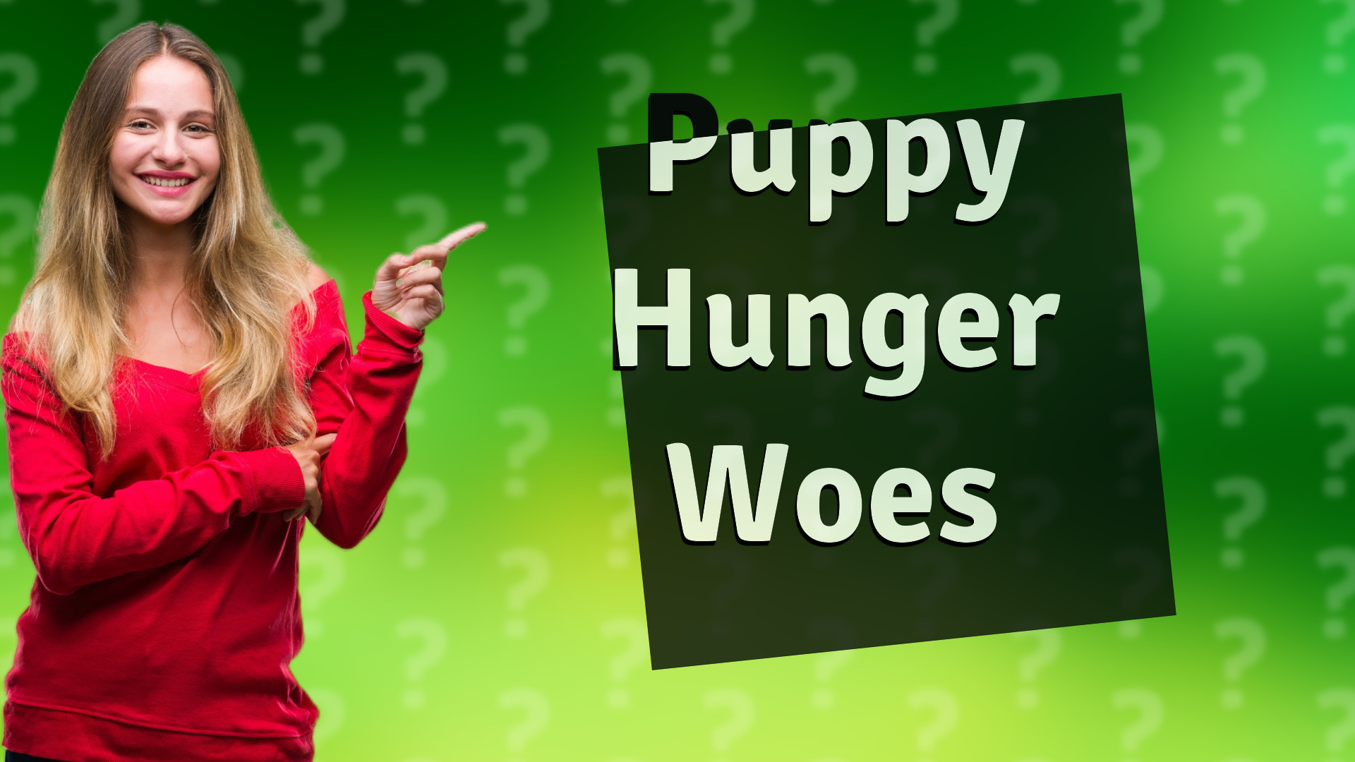 Puppy Hunger Woes