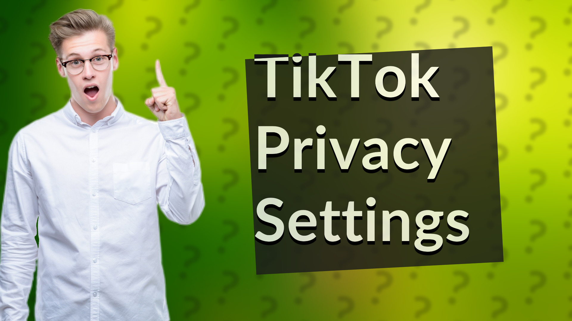 TikTok Privacy Settings