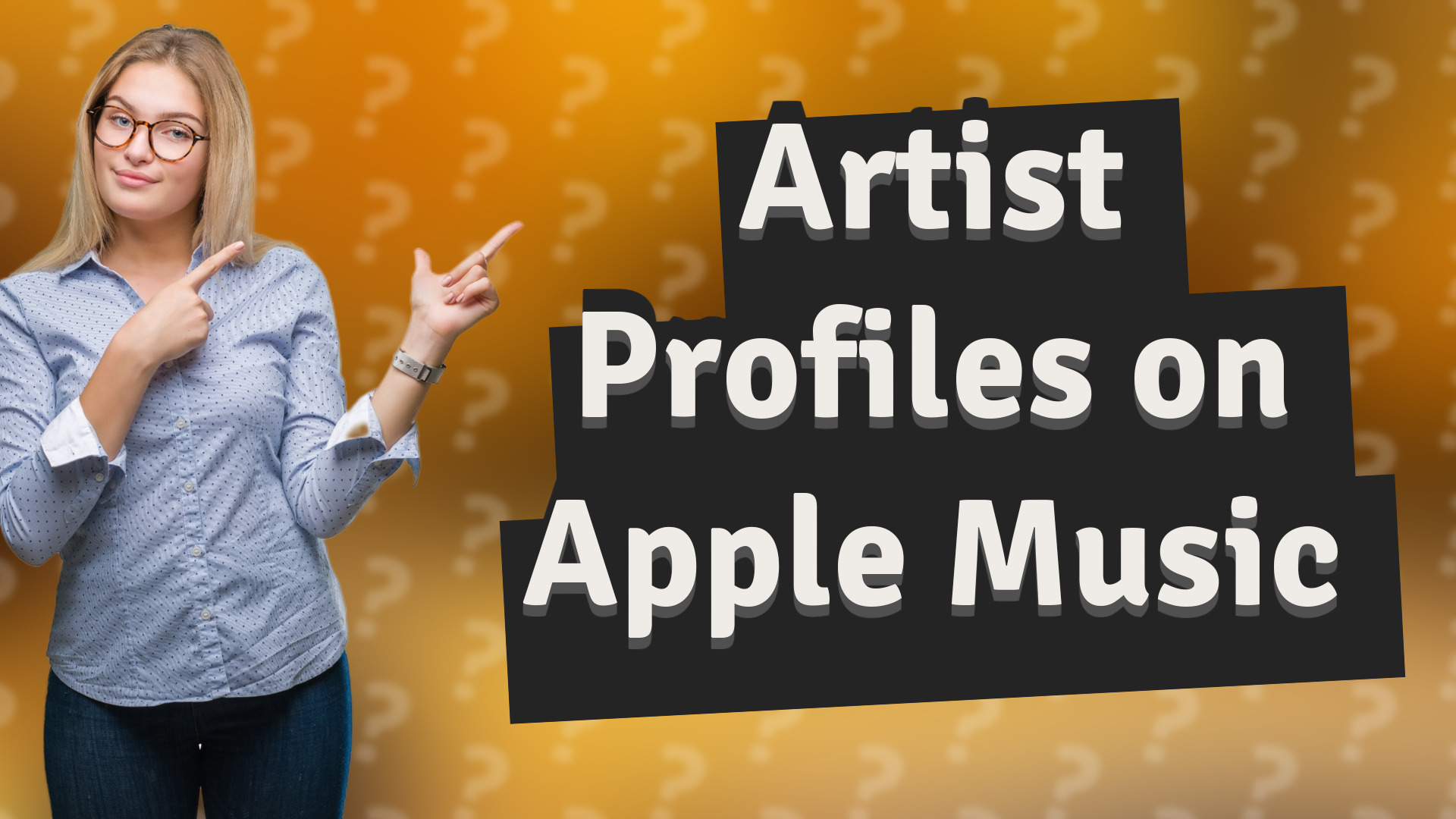 Artist Profiles on Apple Music