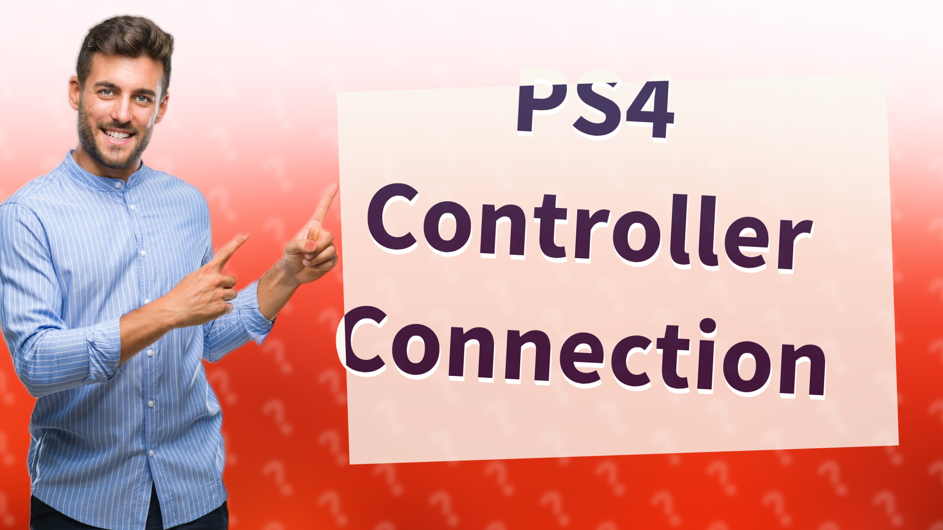 PS4 Controller Connection