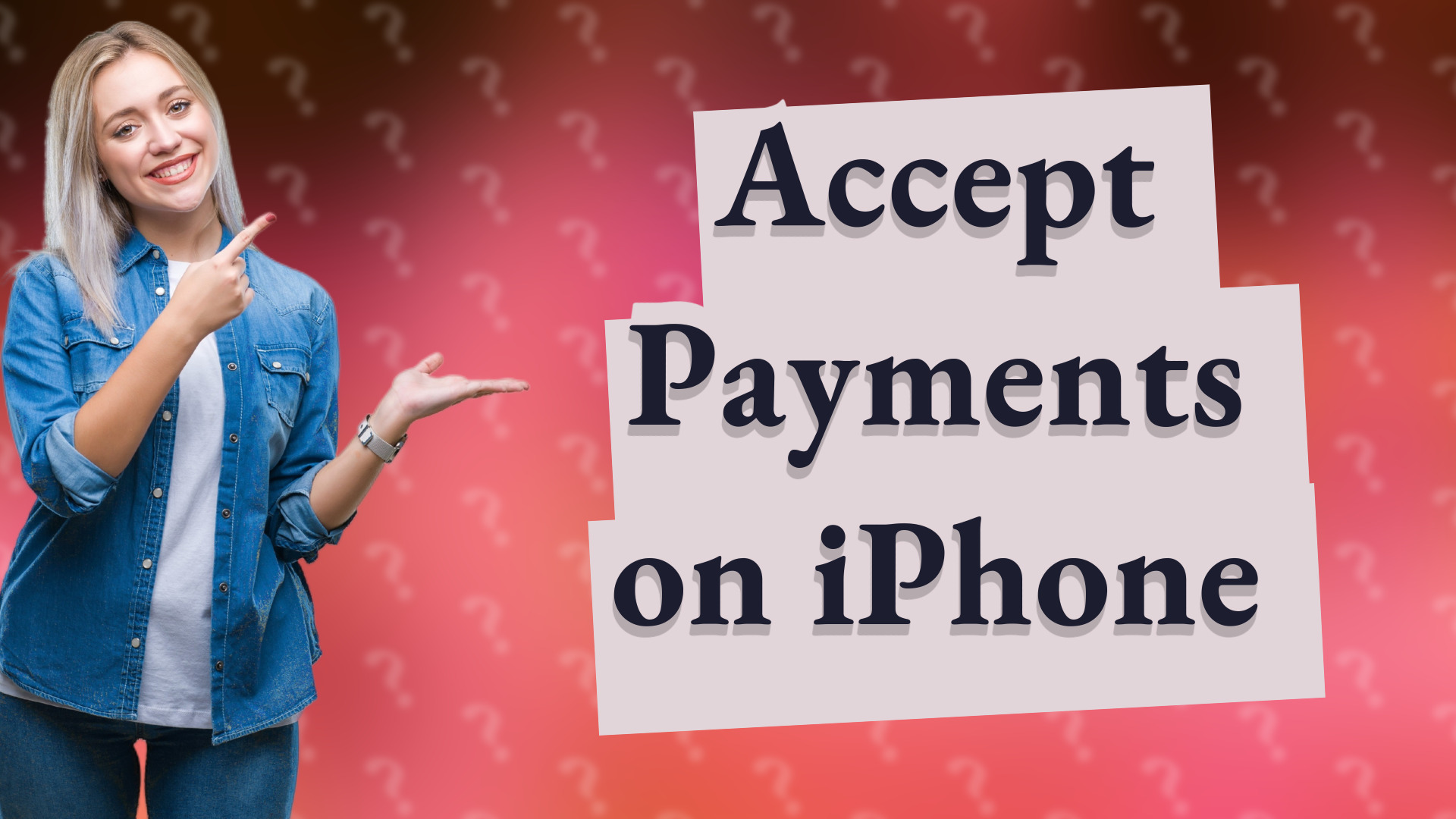 Accept Payments on iPhone