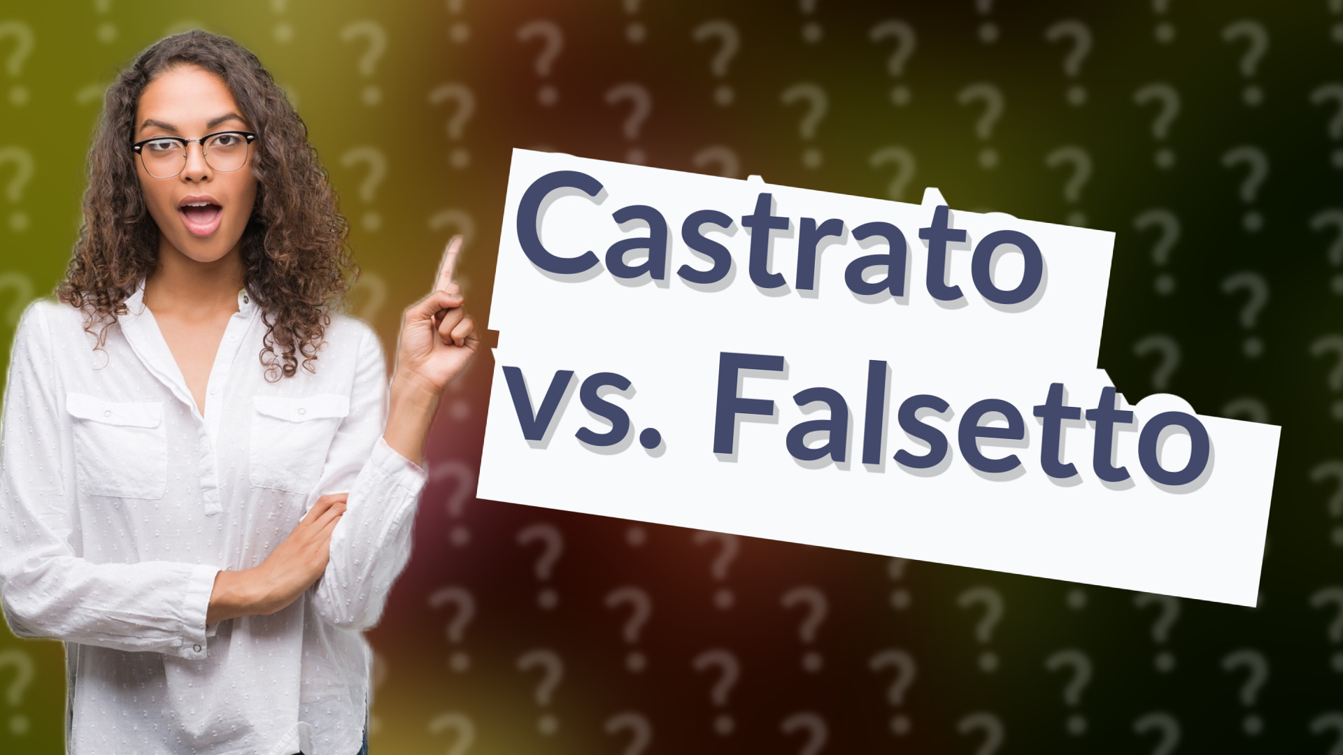 Castrato vs. Falsetto
