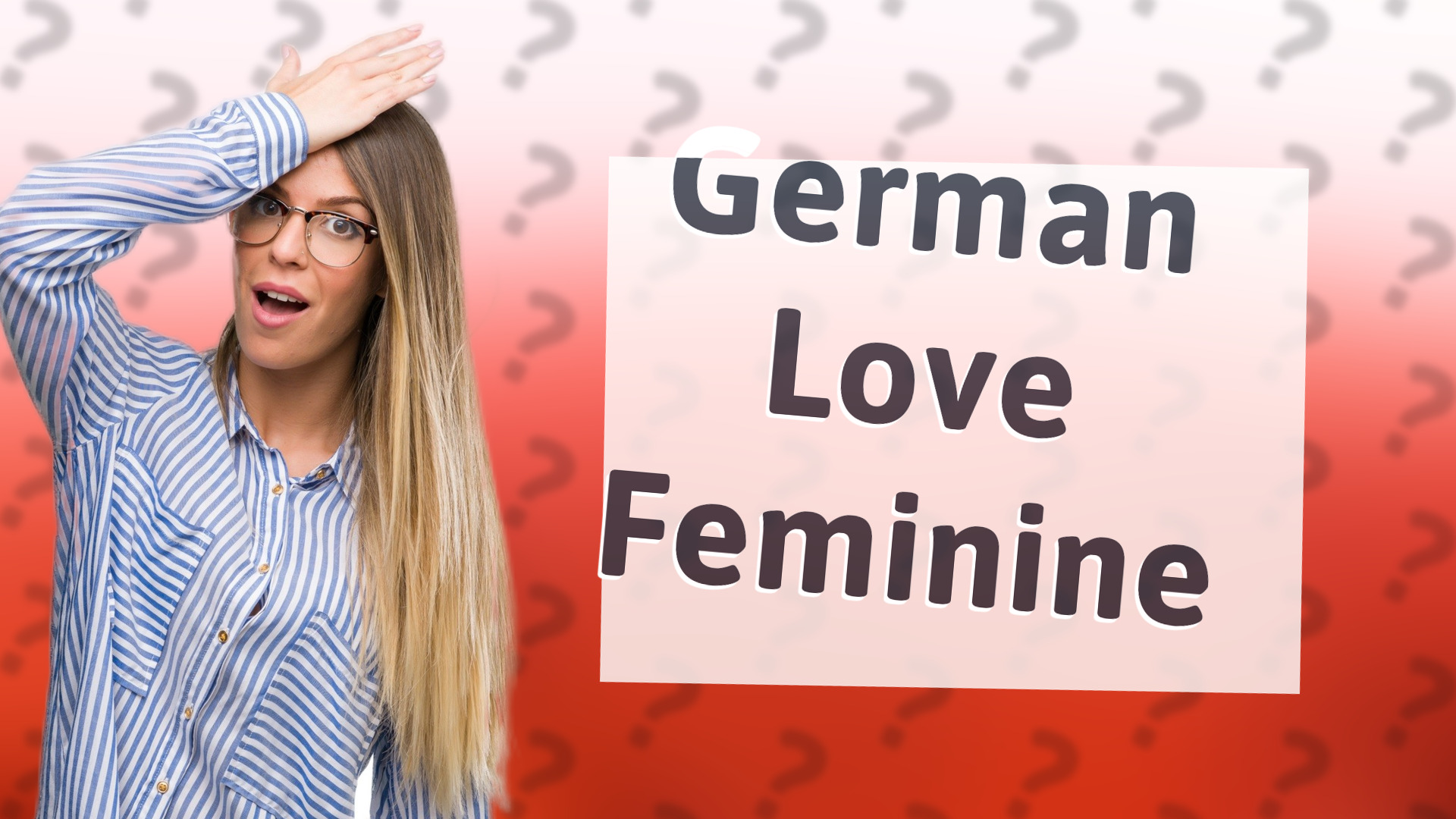 German Love Feminine
