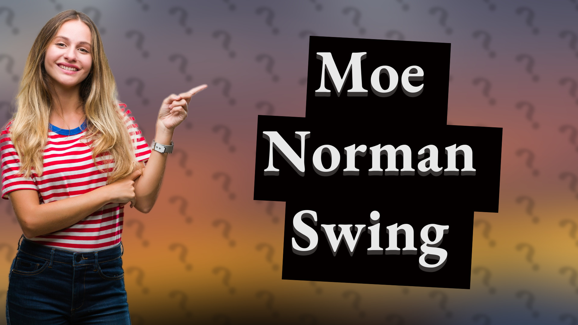Moe Norman Swing