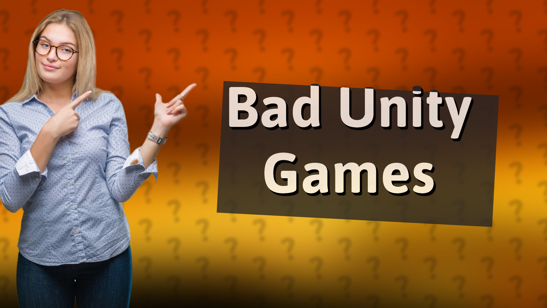 Bad Unity Games