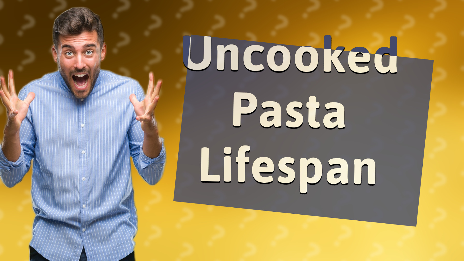 Uncooked Pasta Lifespan