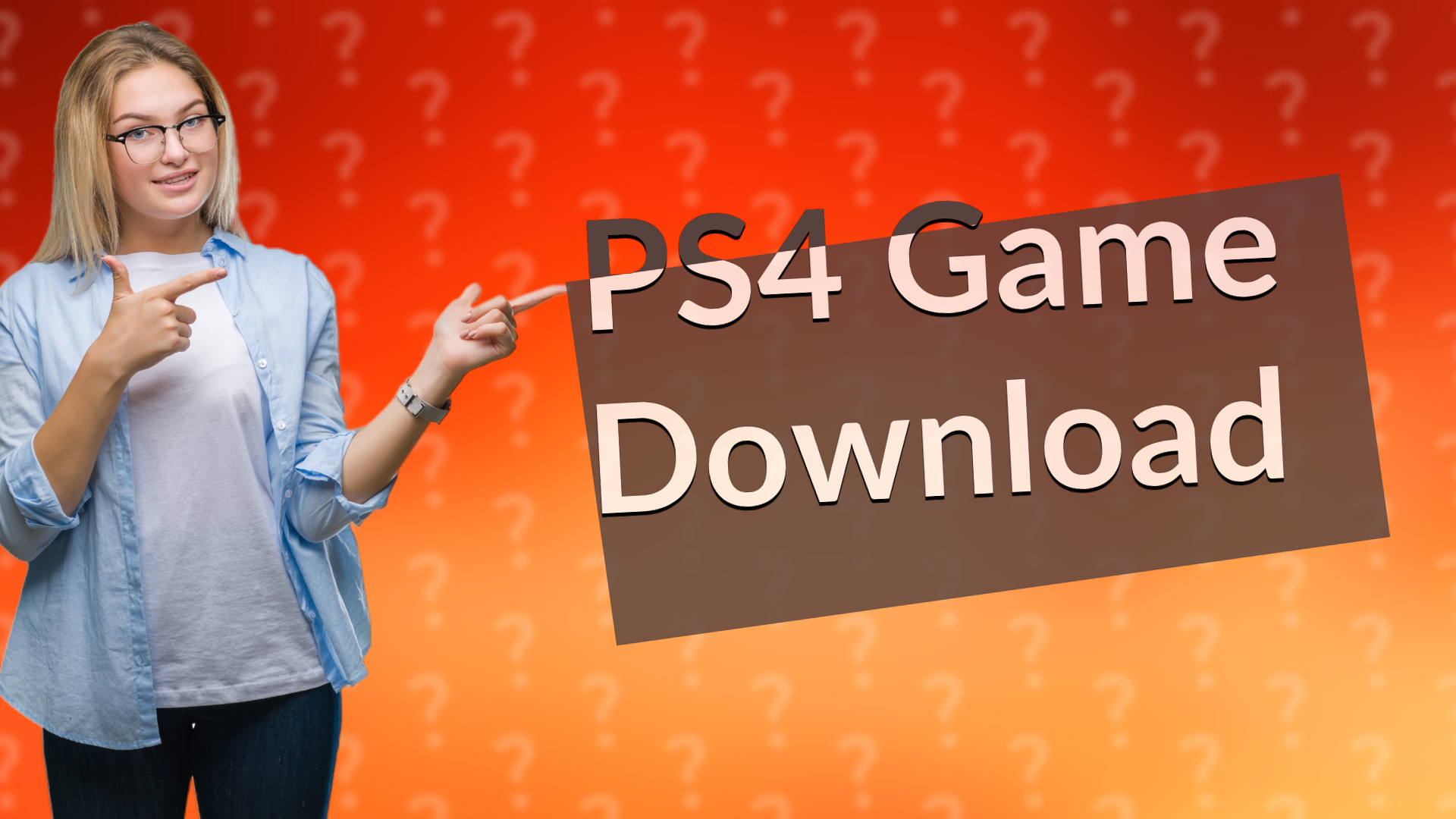 PS4 Game Download