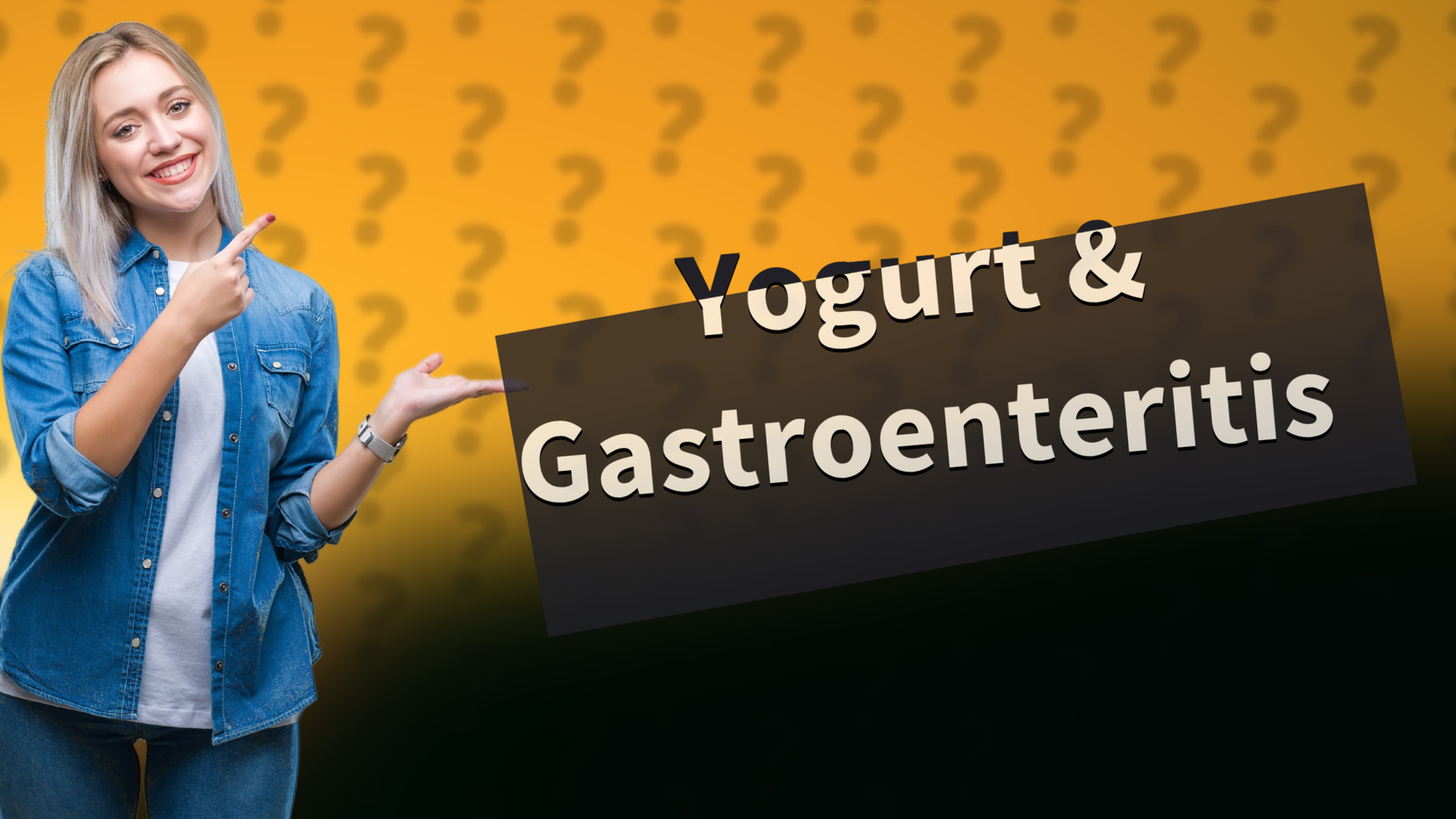 Yogurt & Gastroenteritis