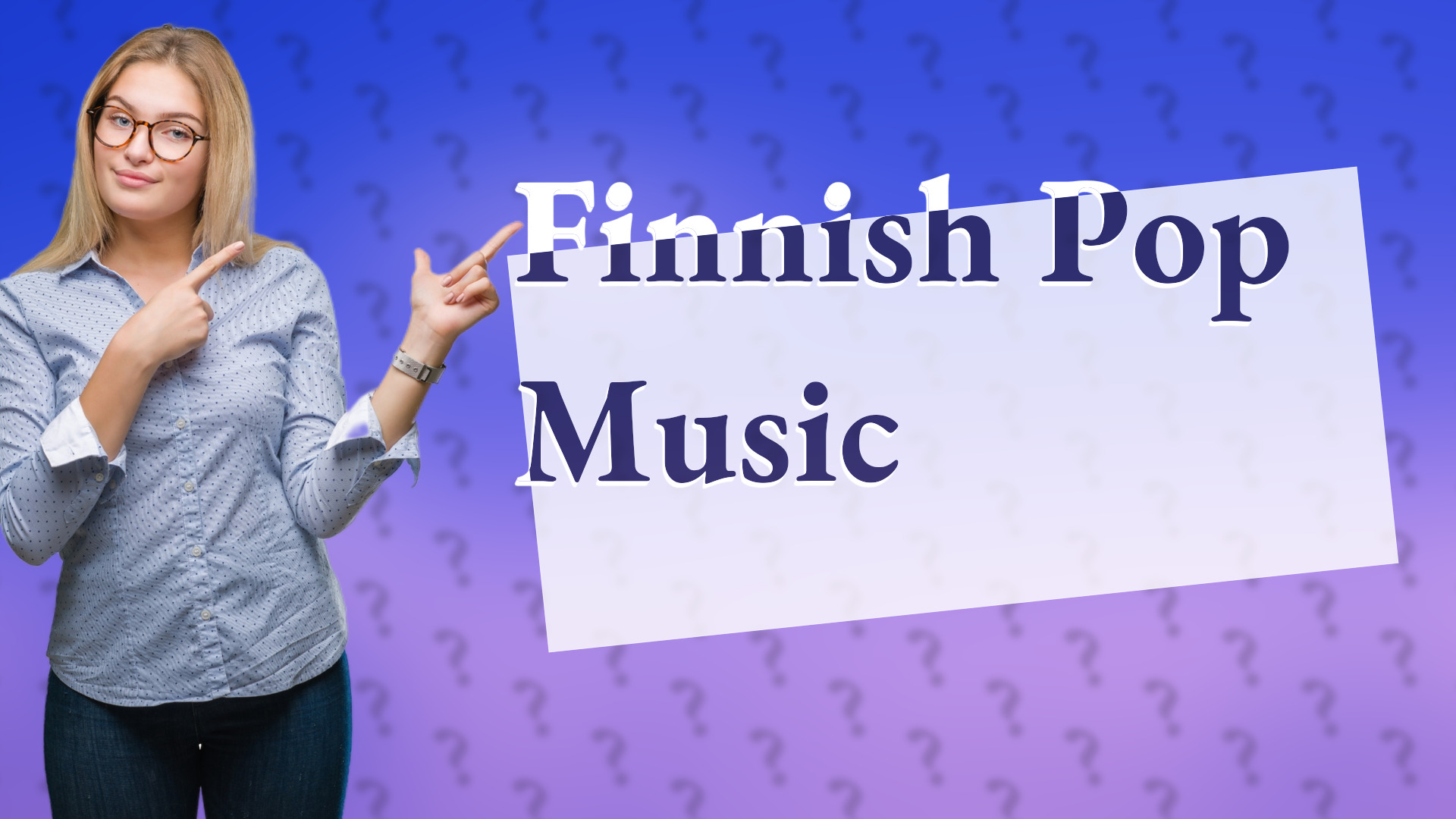 Finnish Pop Music