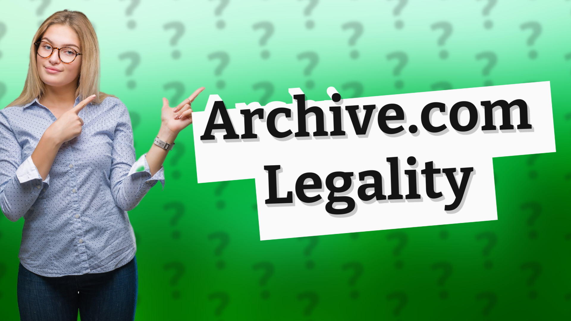 Archive.com Legality