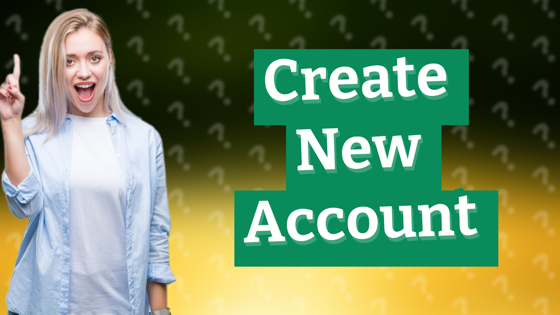 Create New Account