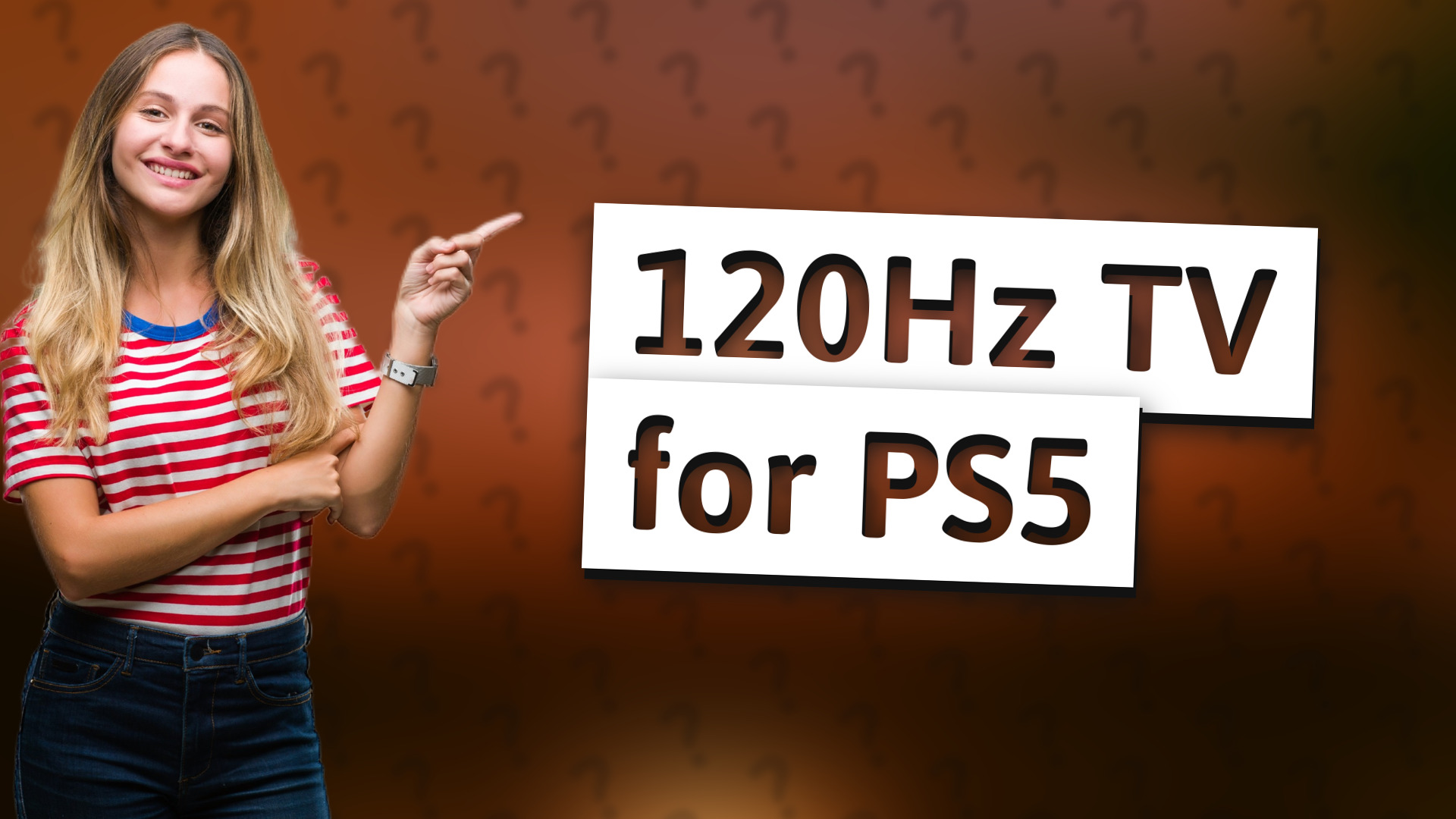 120Hz TV for PS5