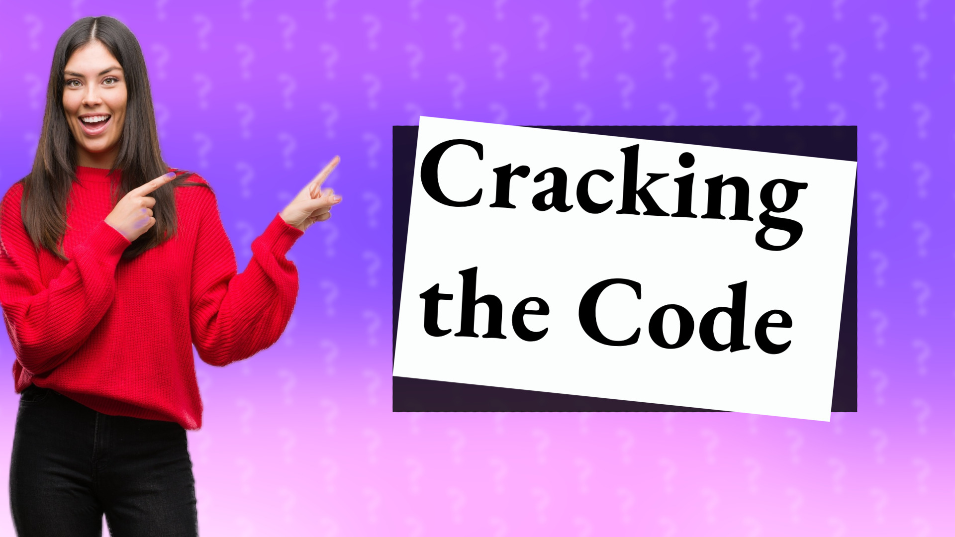 Cracking the Code