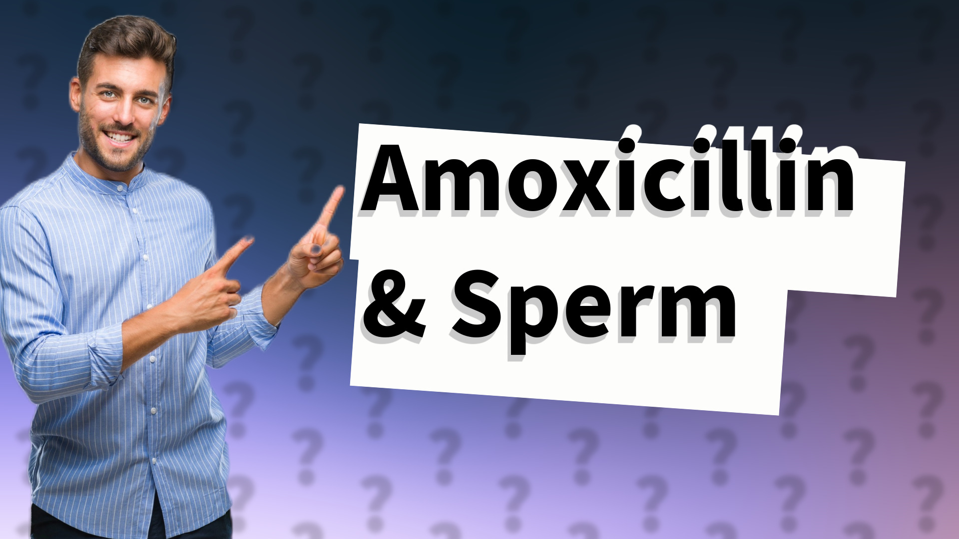 Amoxicillin & Sperm
