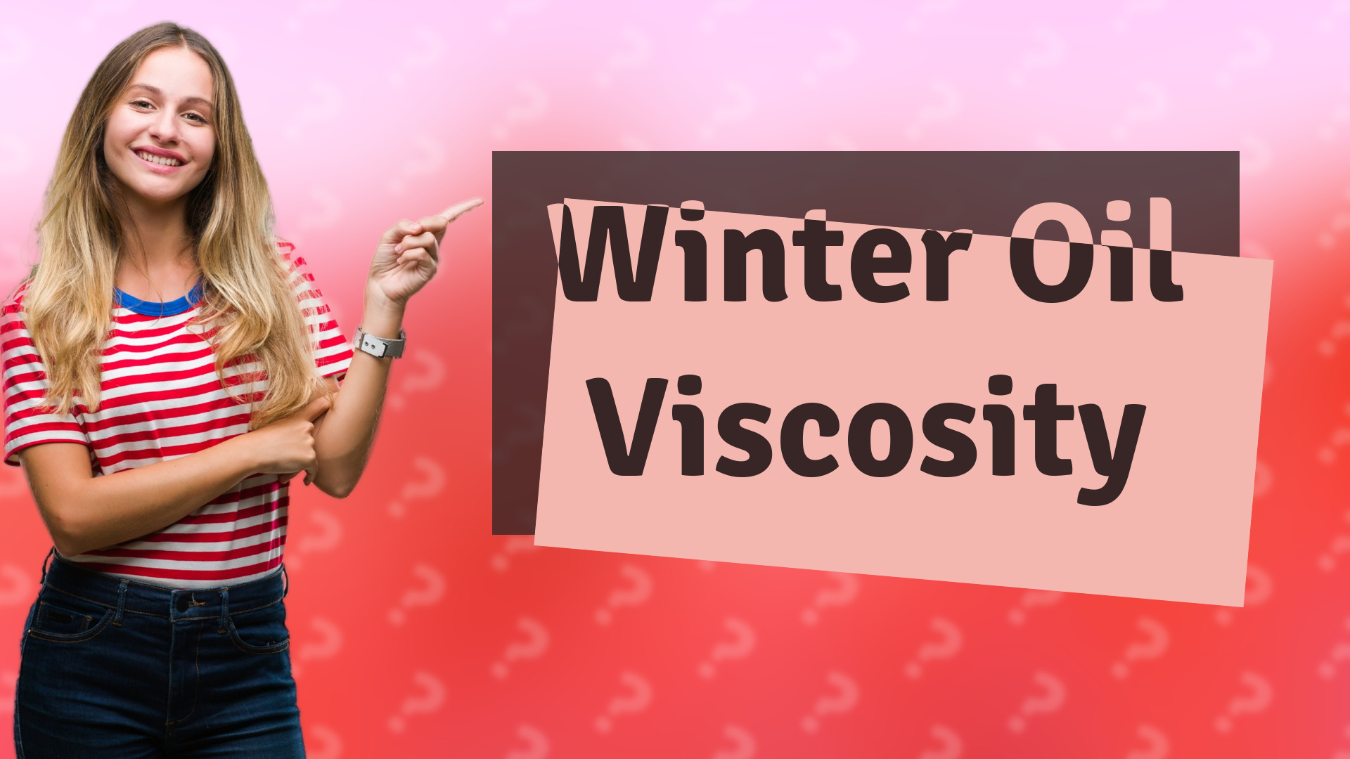 Winter Oil Viscosity