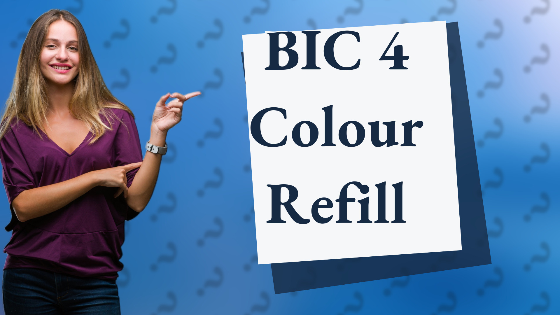 BIC 4 Colour Refill