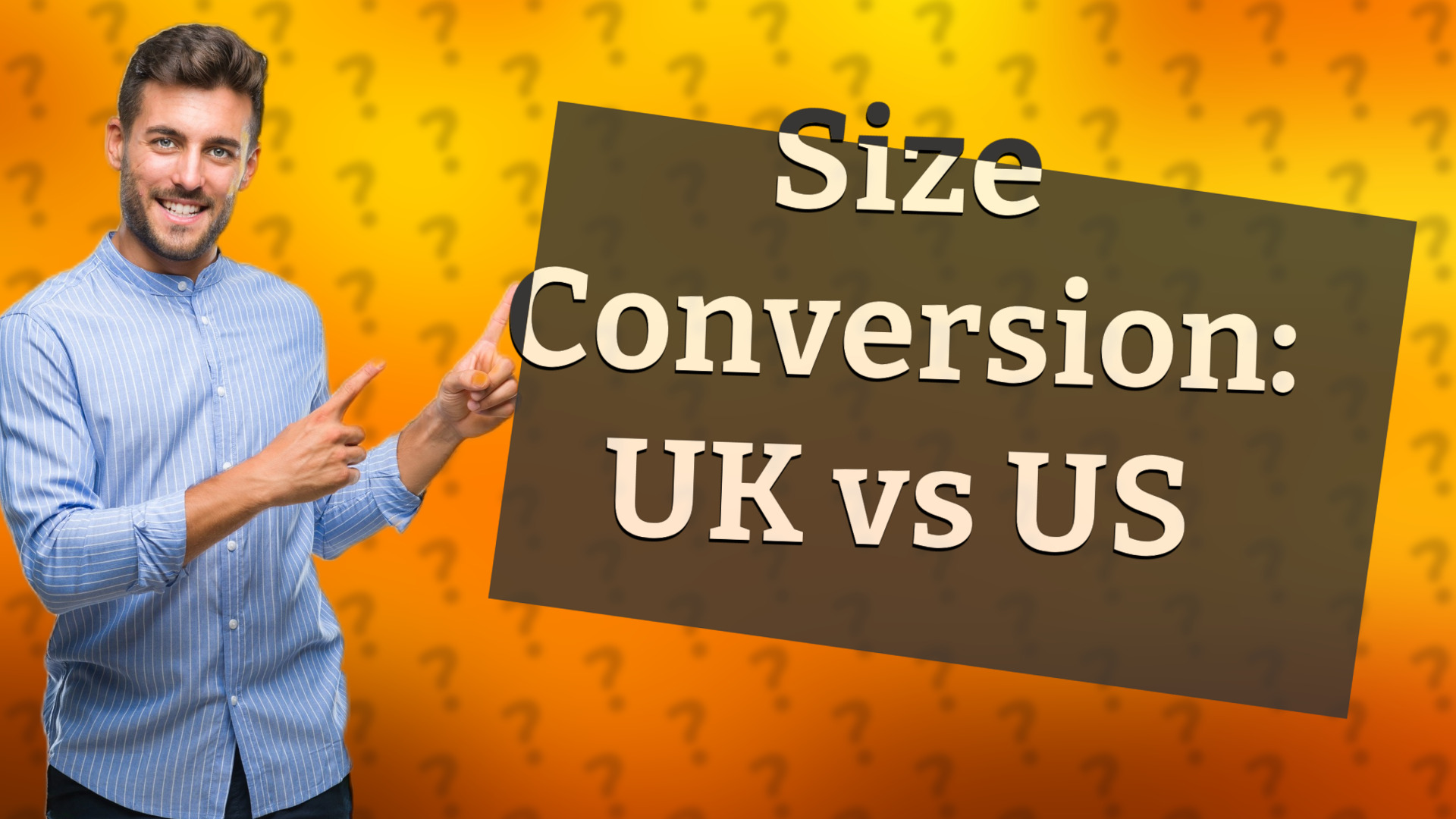 Size Conversion: UK vs US