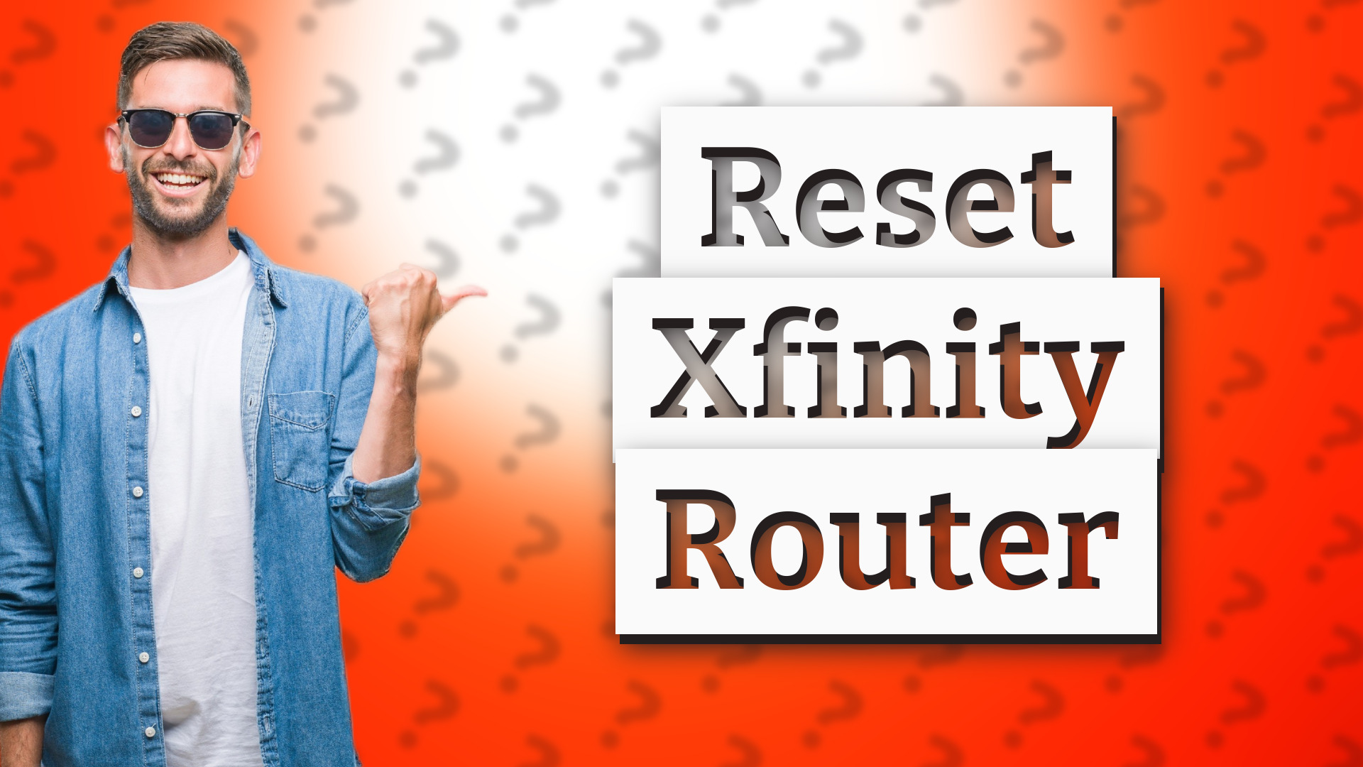 Reset Xfinity Router