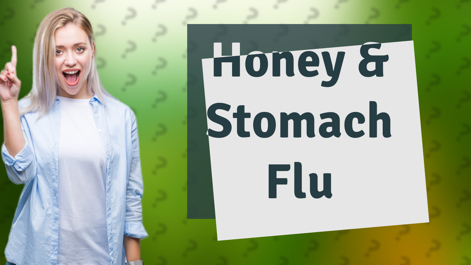 Honey & Stomach Flu