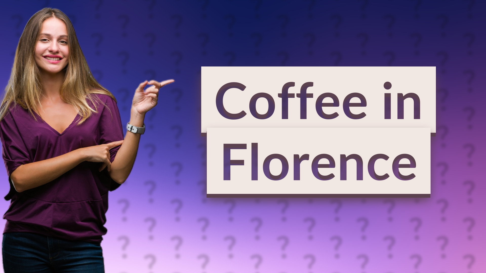 Coffee in Florence