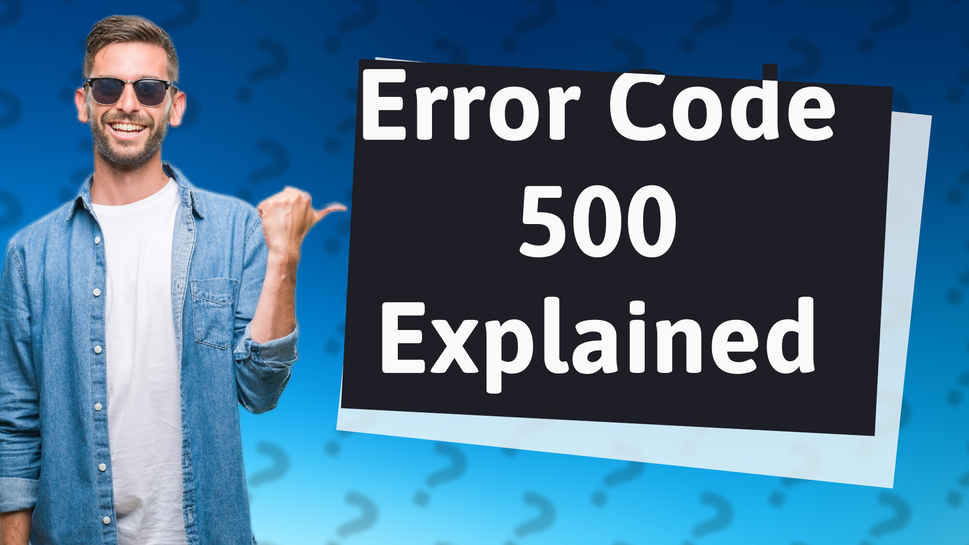 Error Code 500 Explained