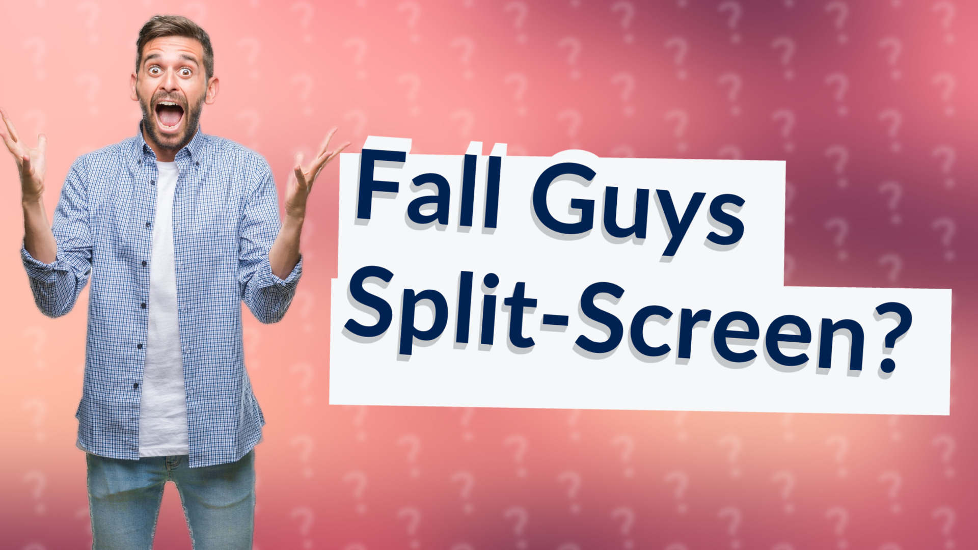 Fall Guys Split-Screen?