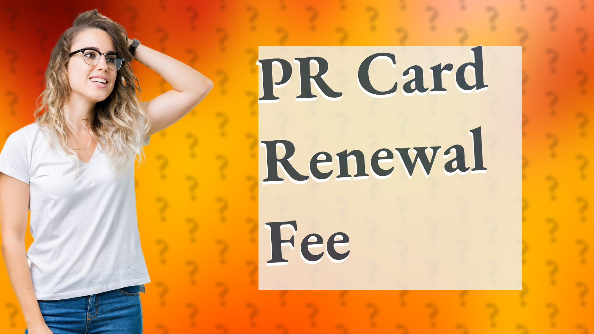 PR Card Renewal Fee