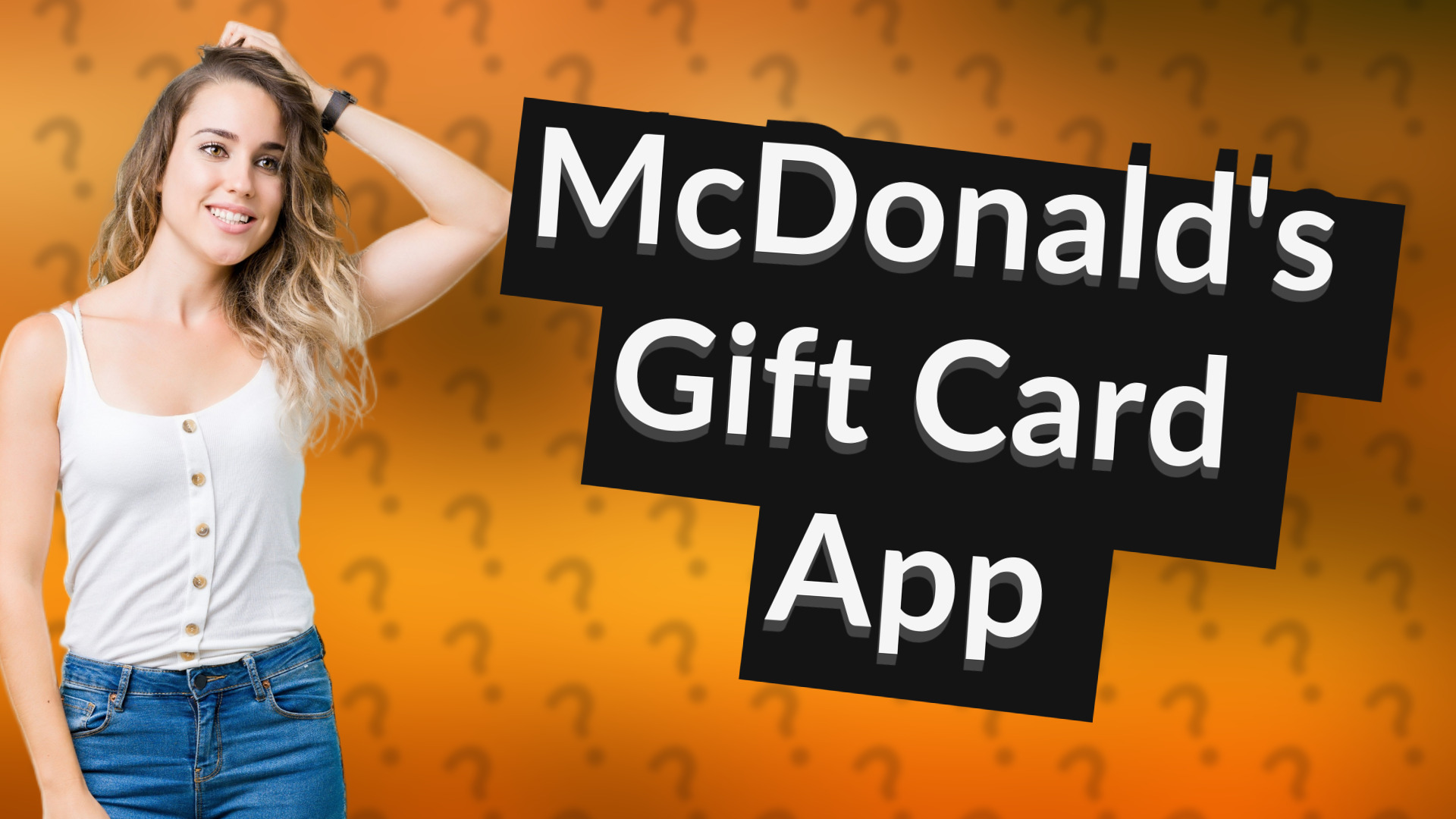 McDonald's Gift Card App