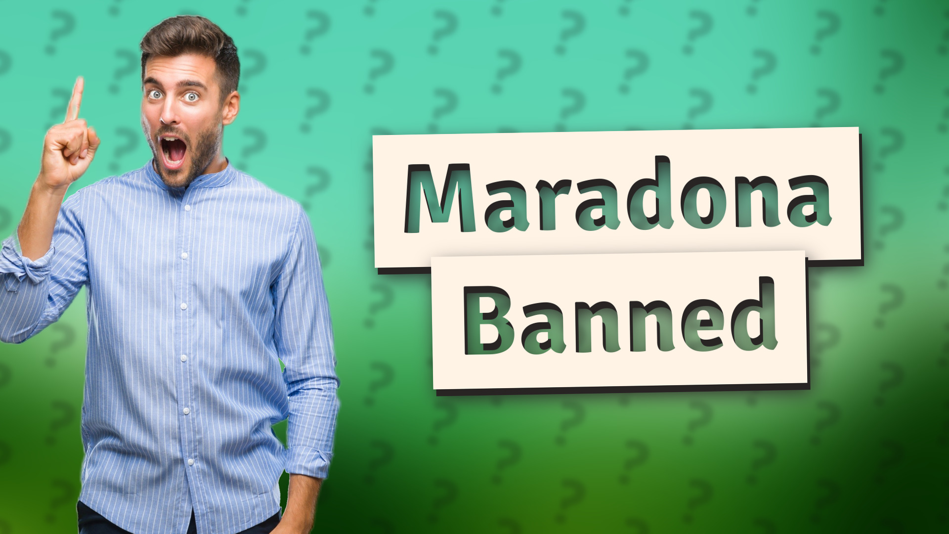 Maradona Banned