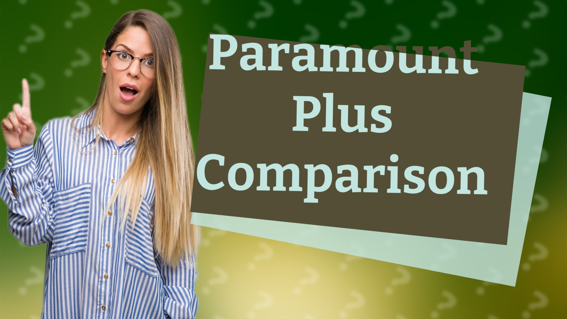 Paramount Plus Comparison