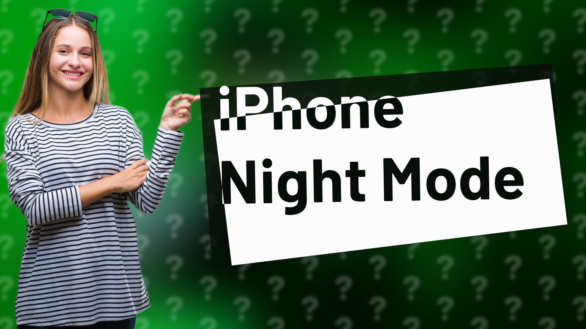 iPhone Night Mode